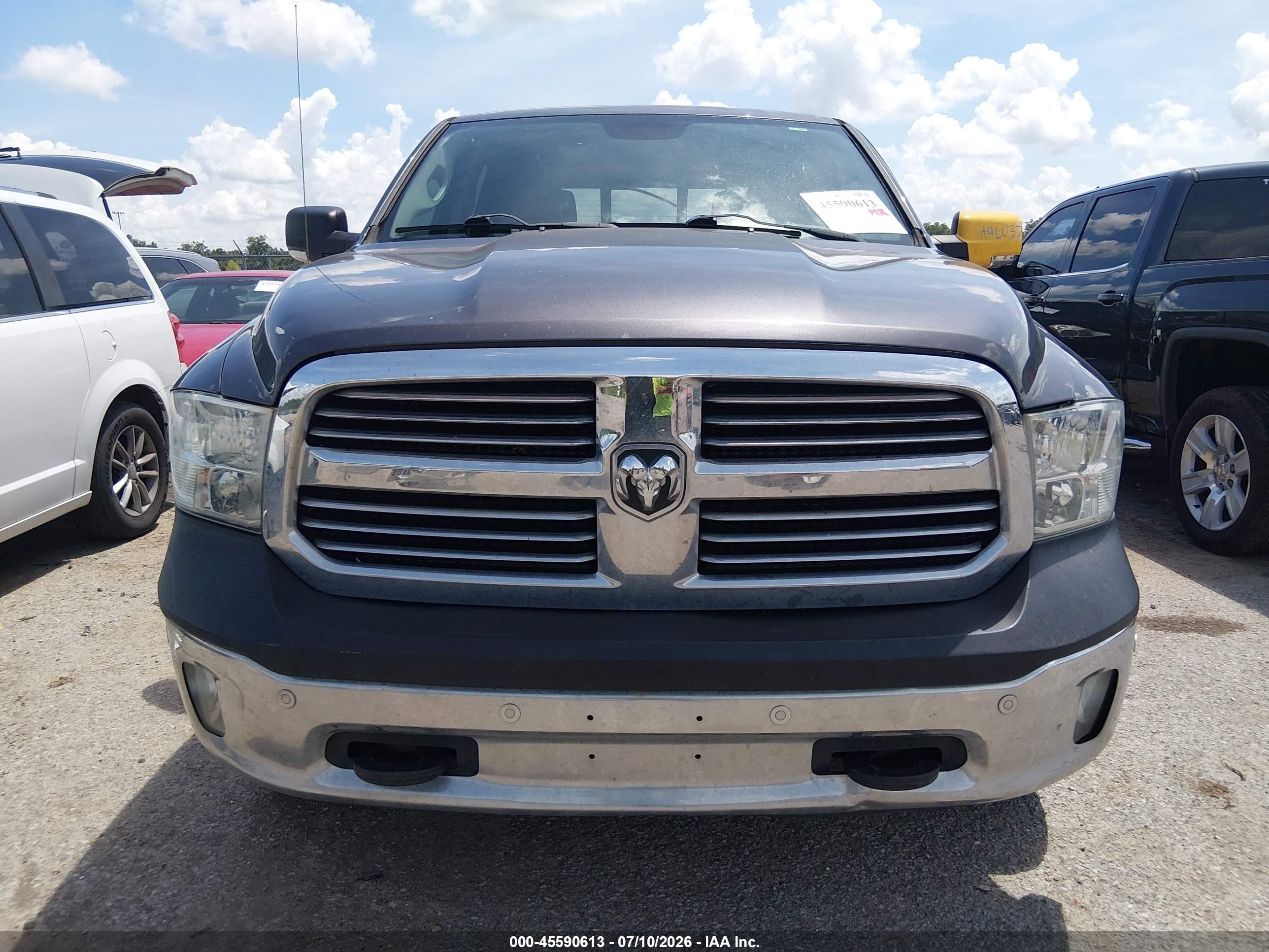 2015 Ram 1500 Big Horn Gray vin: 1C6RR7LT7FS580086