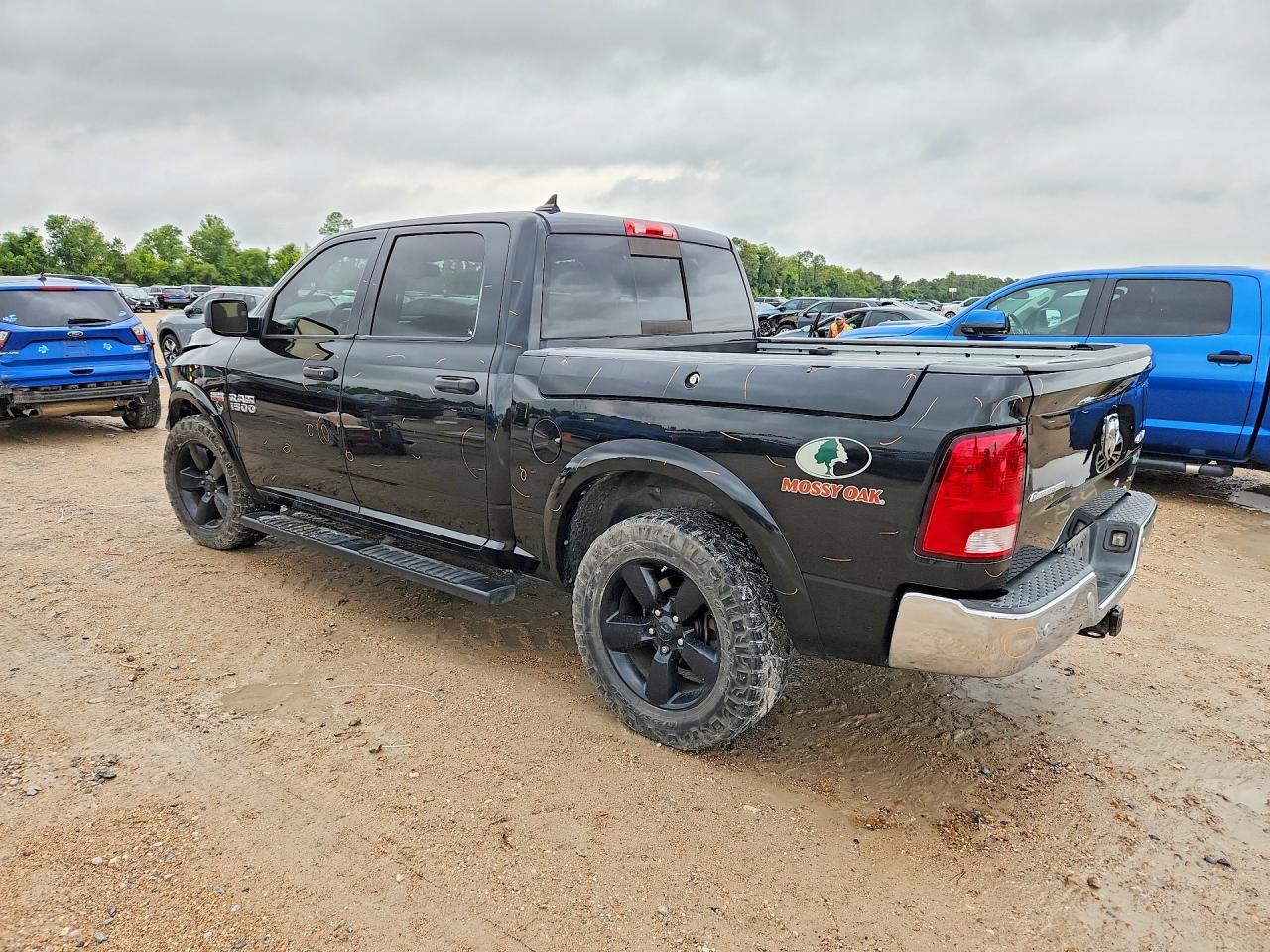 2015 Ram 1500 Slt Black vin: 1C6RR7LT7FS626001