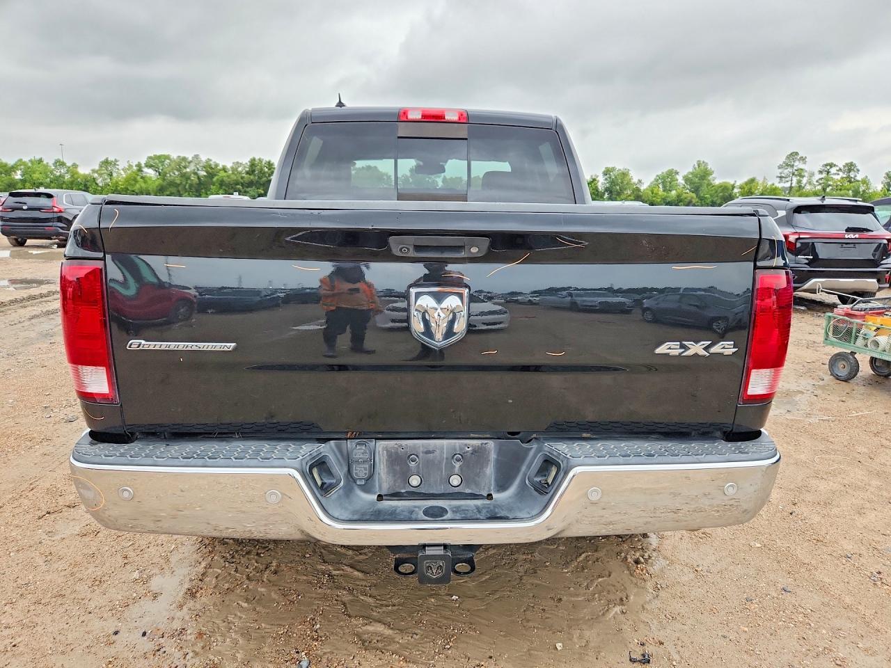 2015 Ram 1500 Slt Black vin: 1C6RR7LT7FS626001