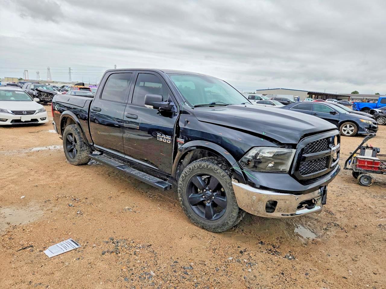 2015 Ram 1500 Slt Black vin: 1C6RR7LT7FS626001