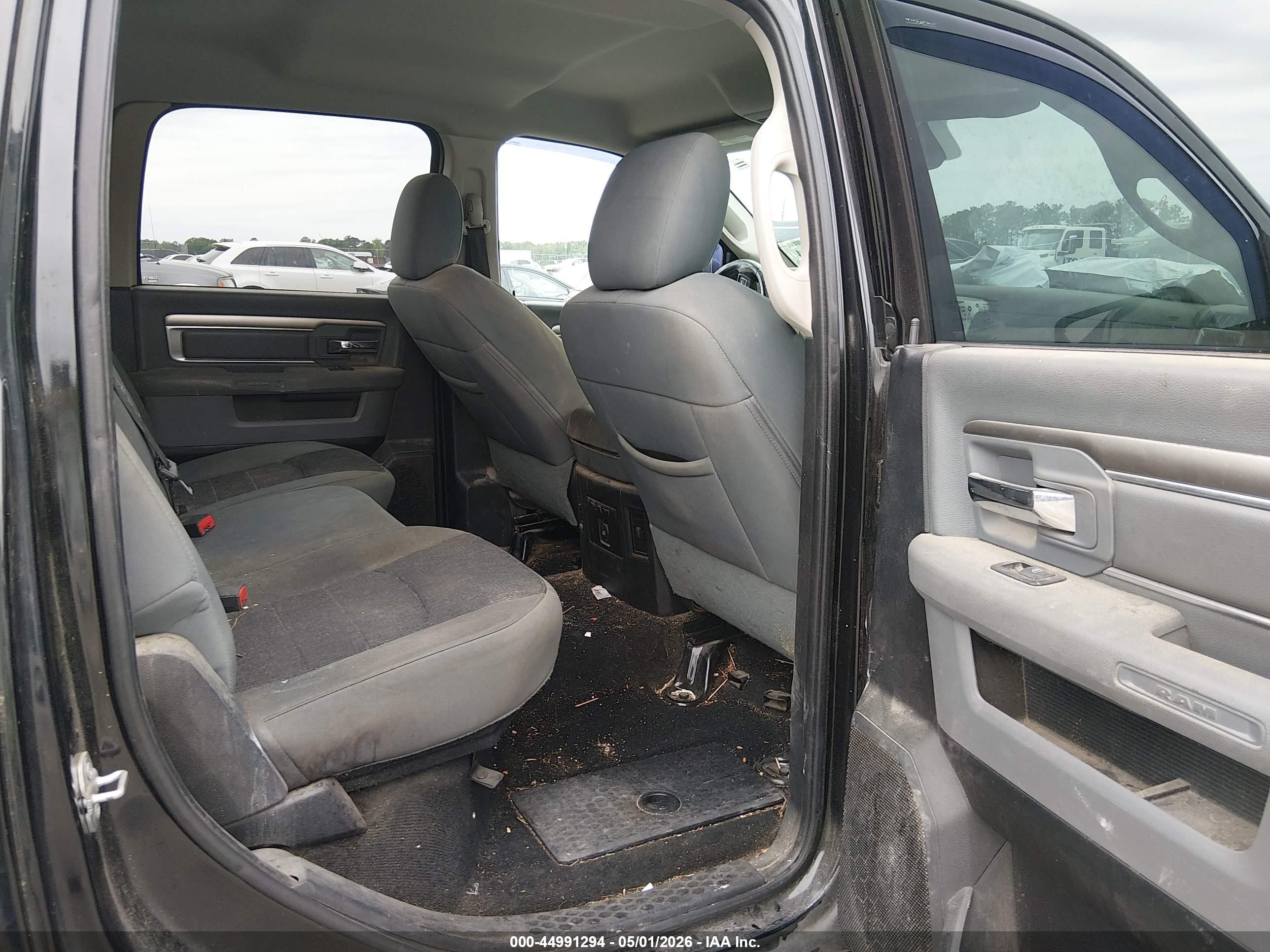 2015 Ram 1500 Big Horn Black vin: 1C6RR7LT7FS671309