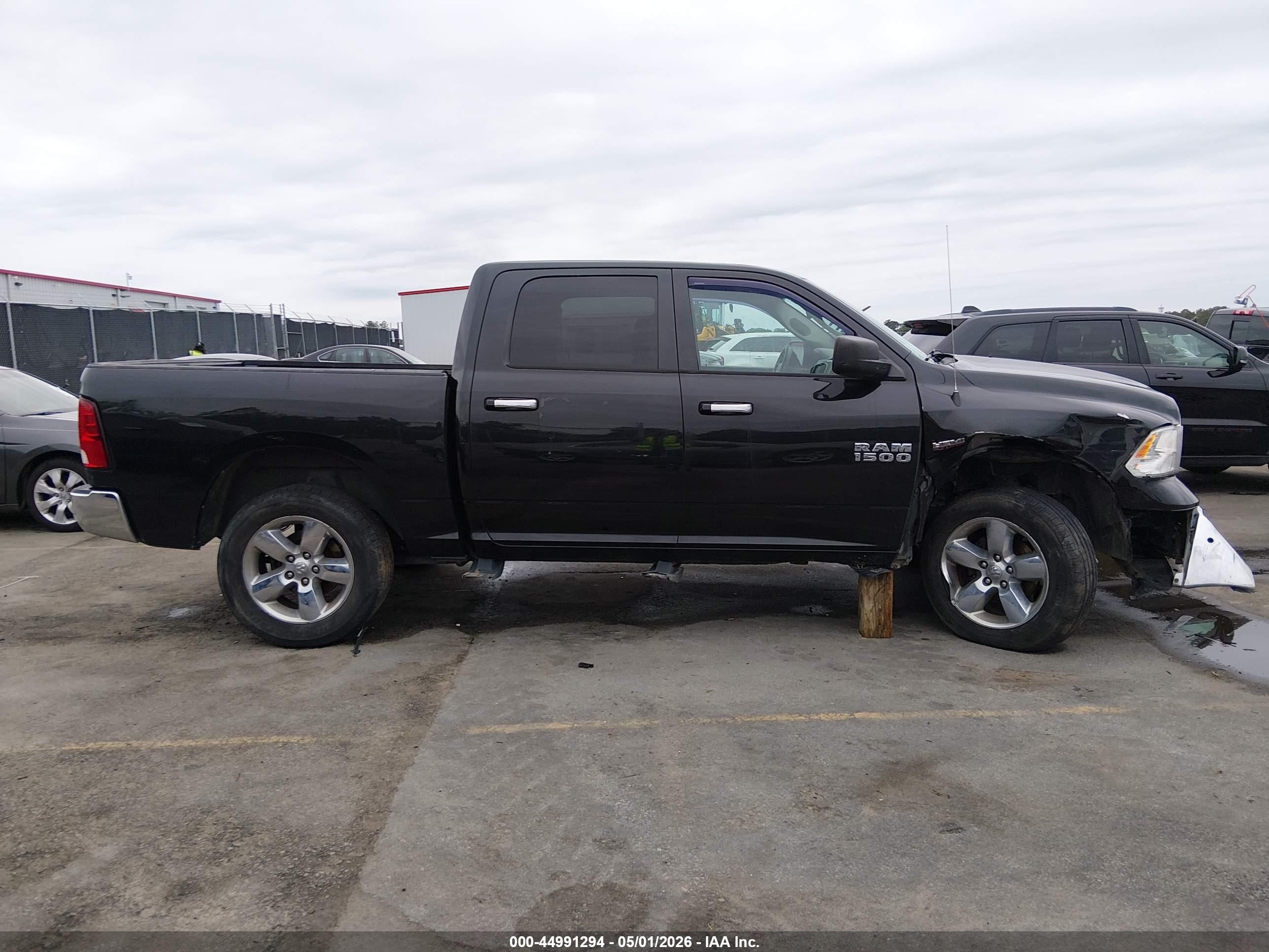 2015 Ram 1500 Big Horn Black vin: 1C6RR7LT7FS671309