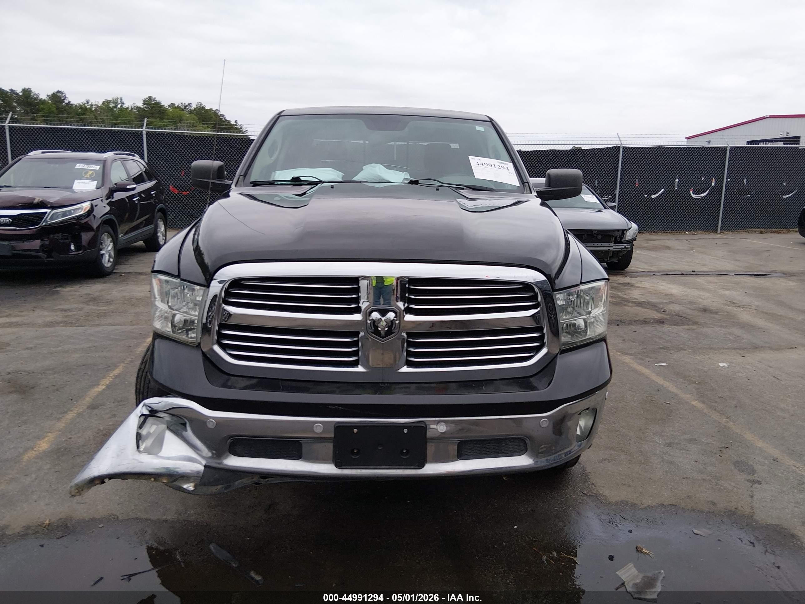 2015 Ram 1500 Big Horn Black vin: 1C6RR7LT7FS671309