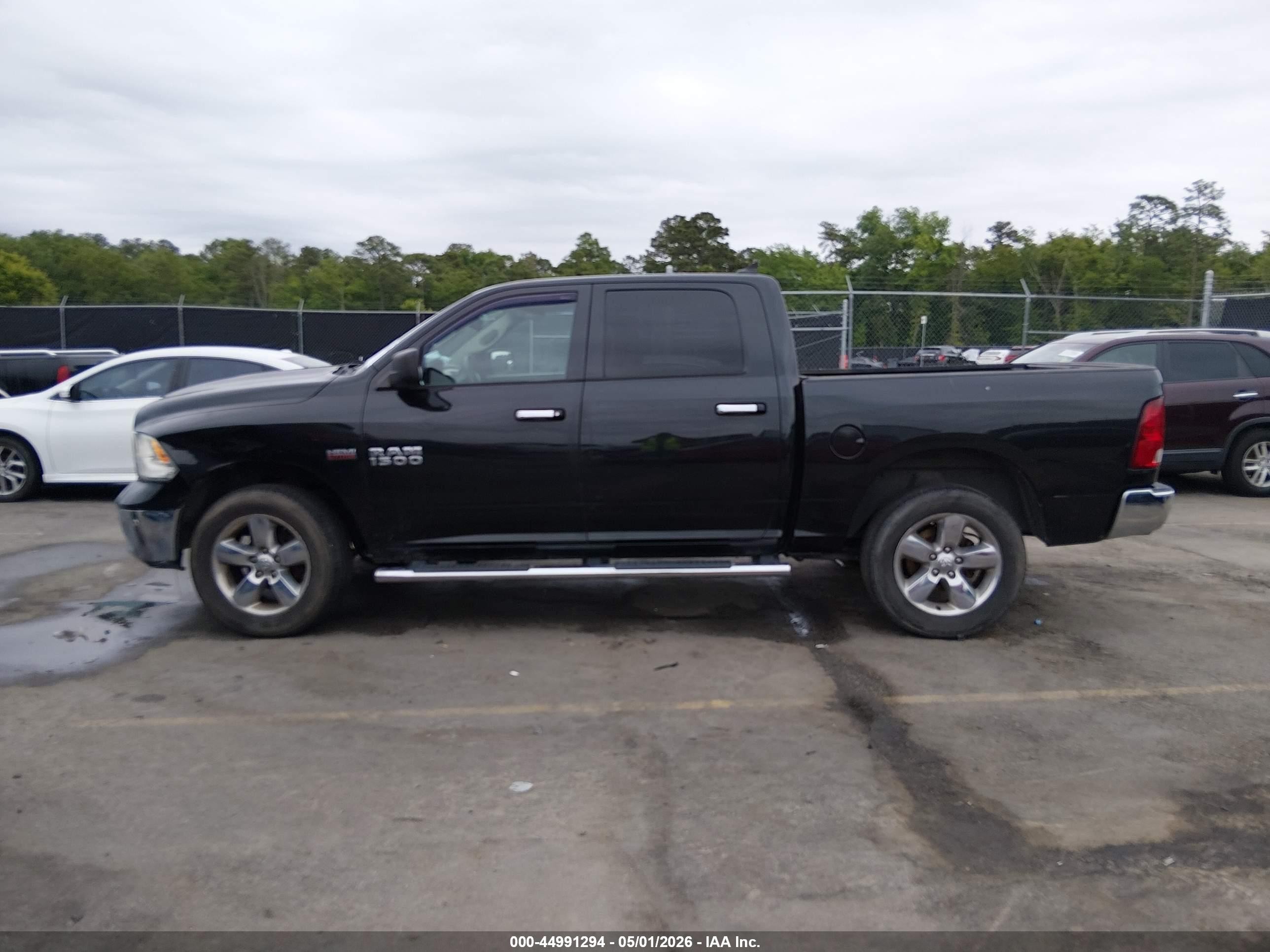 2015 Ram 1500 Big Horn Black vin: 1C6RR7LT7FS671309