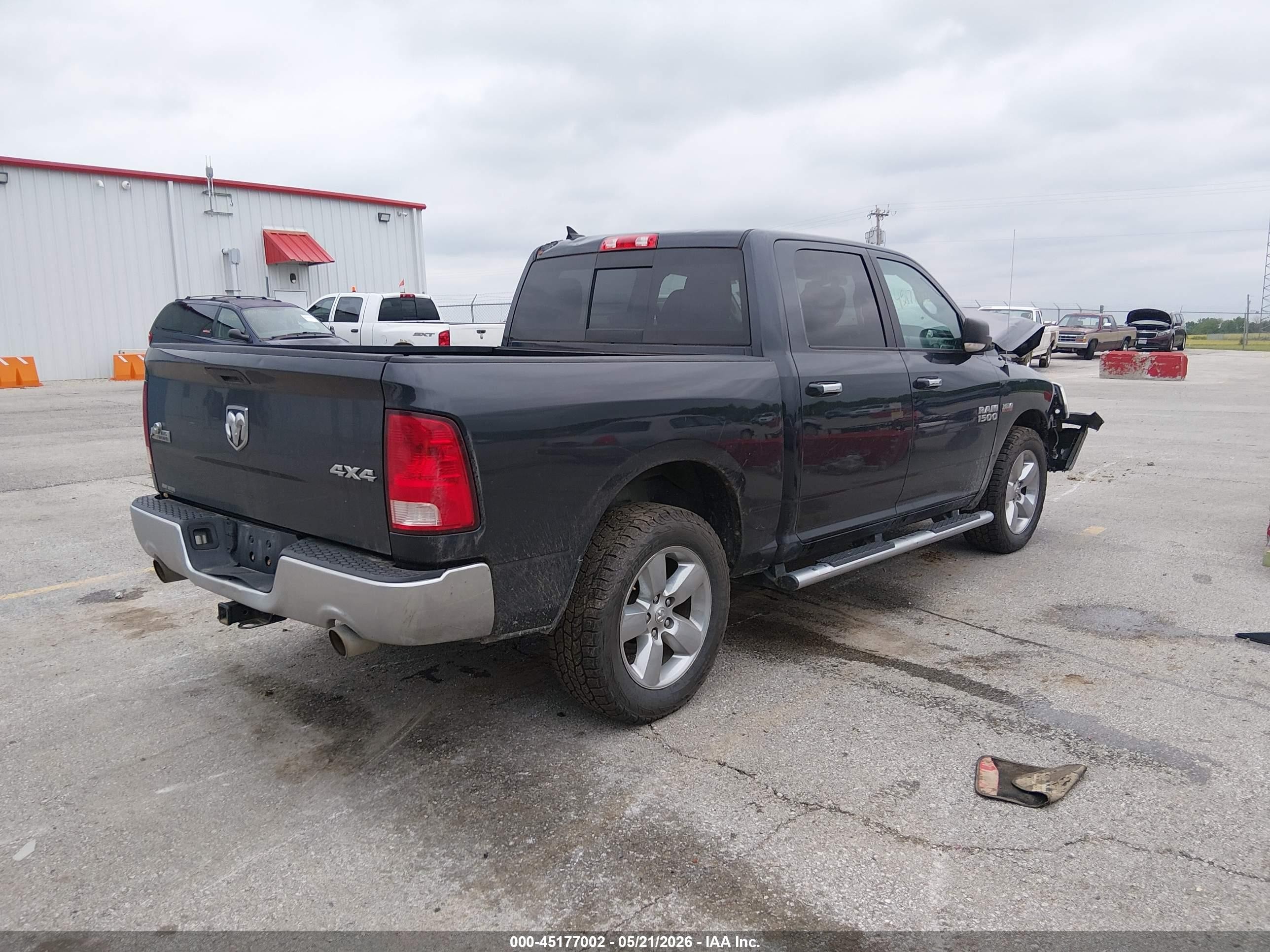 2015 Ram 1500 Big Horn Blue vin: 1C6RR7LT7FS745070