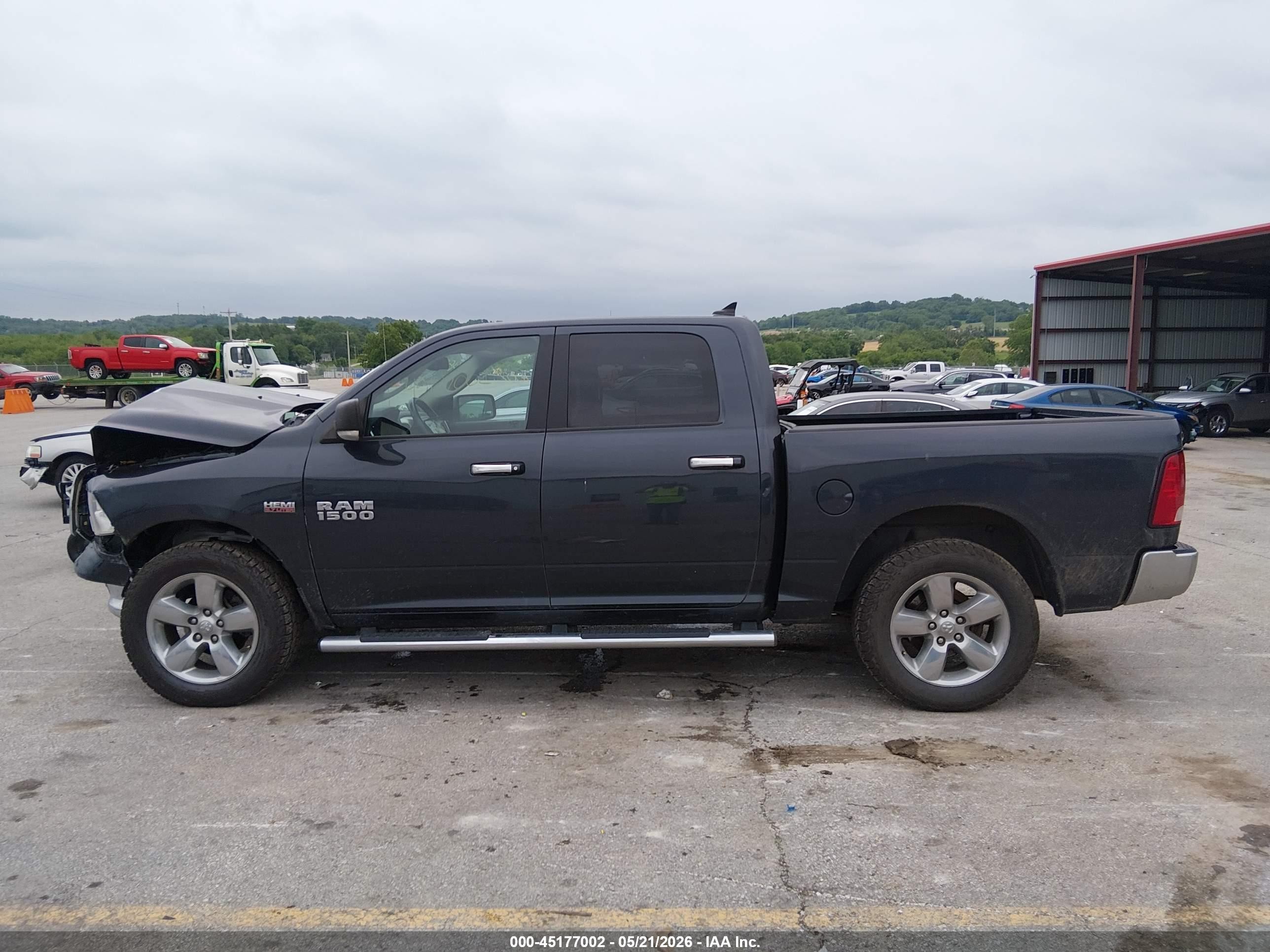 2015 Ram 1500 Big Horn Blue vin: 1C6RR7LT7FS745070