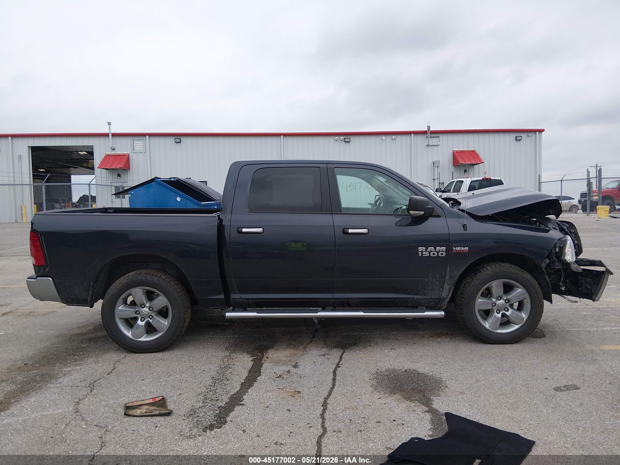 2015 Ram 1500 Big Horn Blue vin: 1C6RR7LT7FS745070