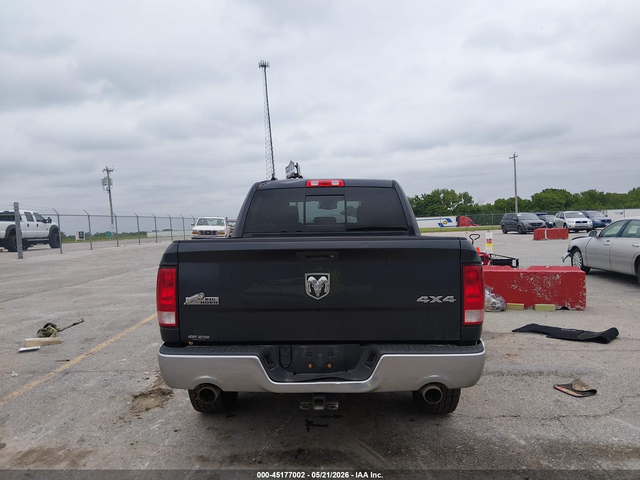 2015 Ram 1500 Big Horn Blue vin: 1C6RR7LT7FS745070