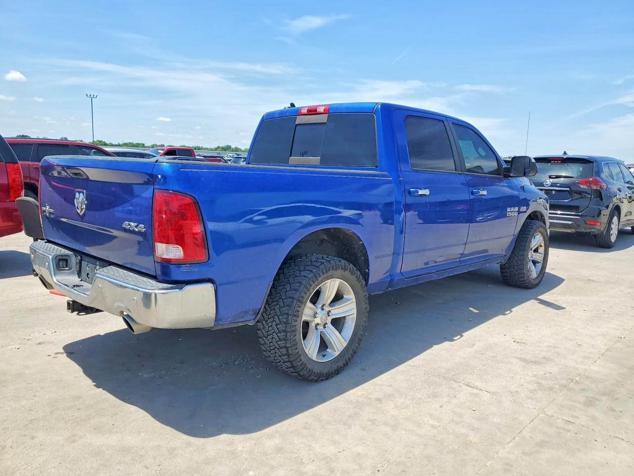 2015 Ram 1500 Slt Blue vin: 1C6RR7LT7FS761219