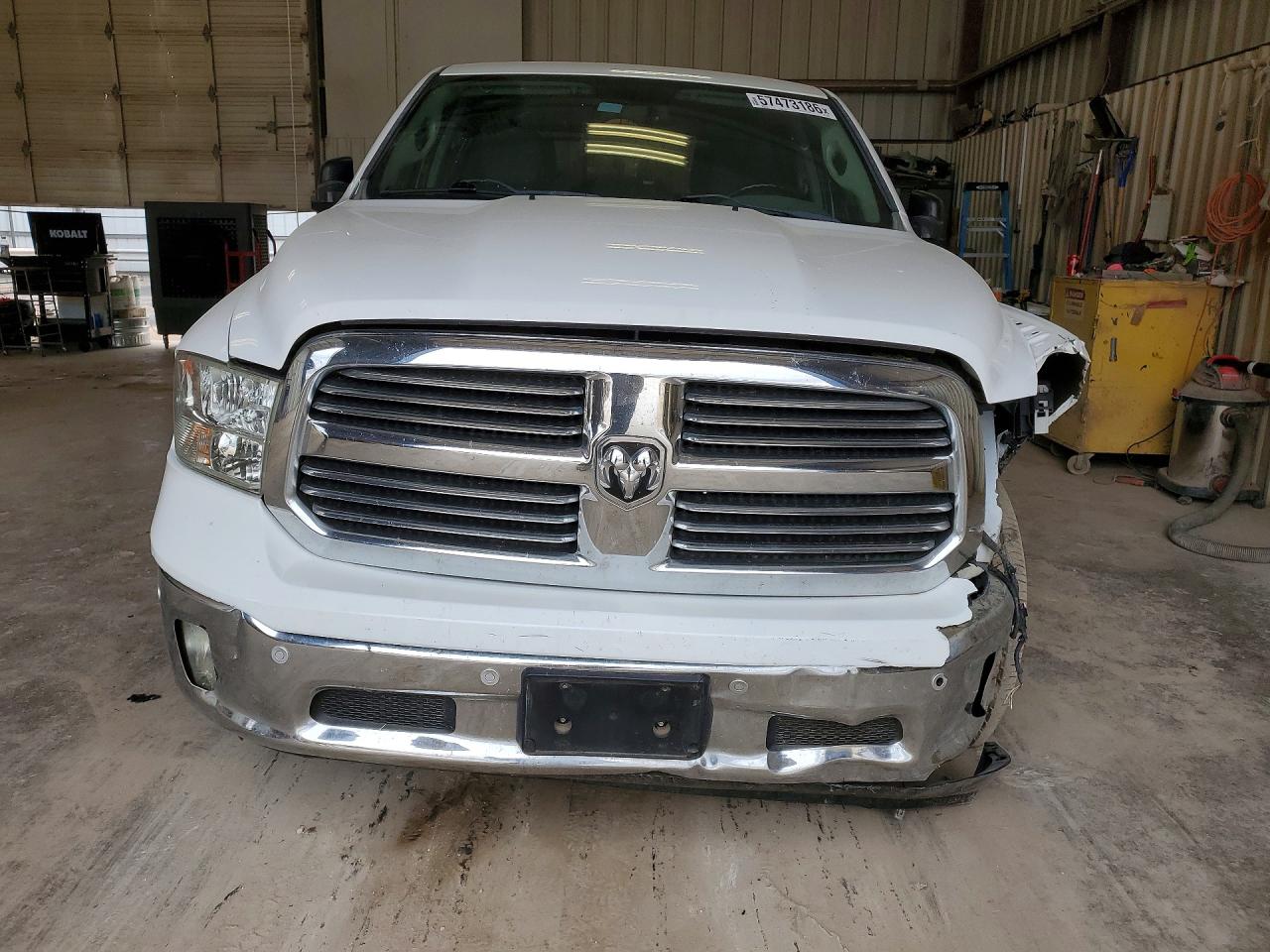 2015 Ram 1500 White vin: 1C6RR7LT7FS767893