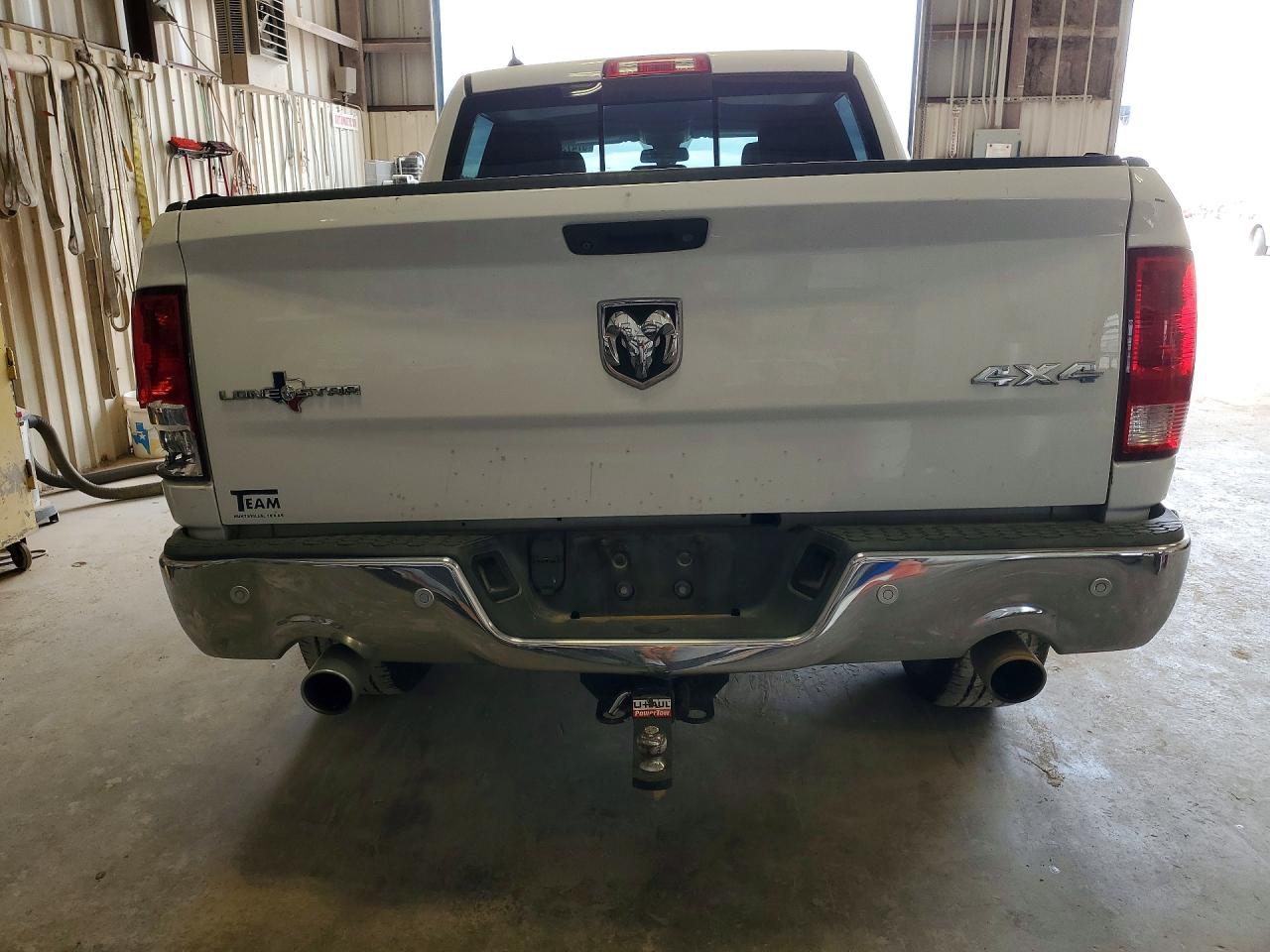 2015 Ram 1500 White vin: 1C6RR7LT7FS767893