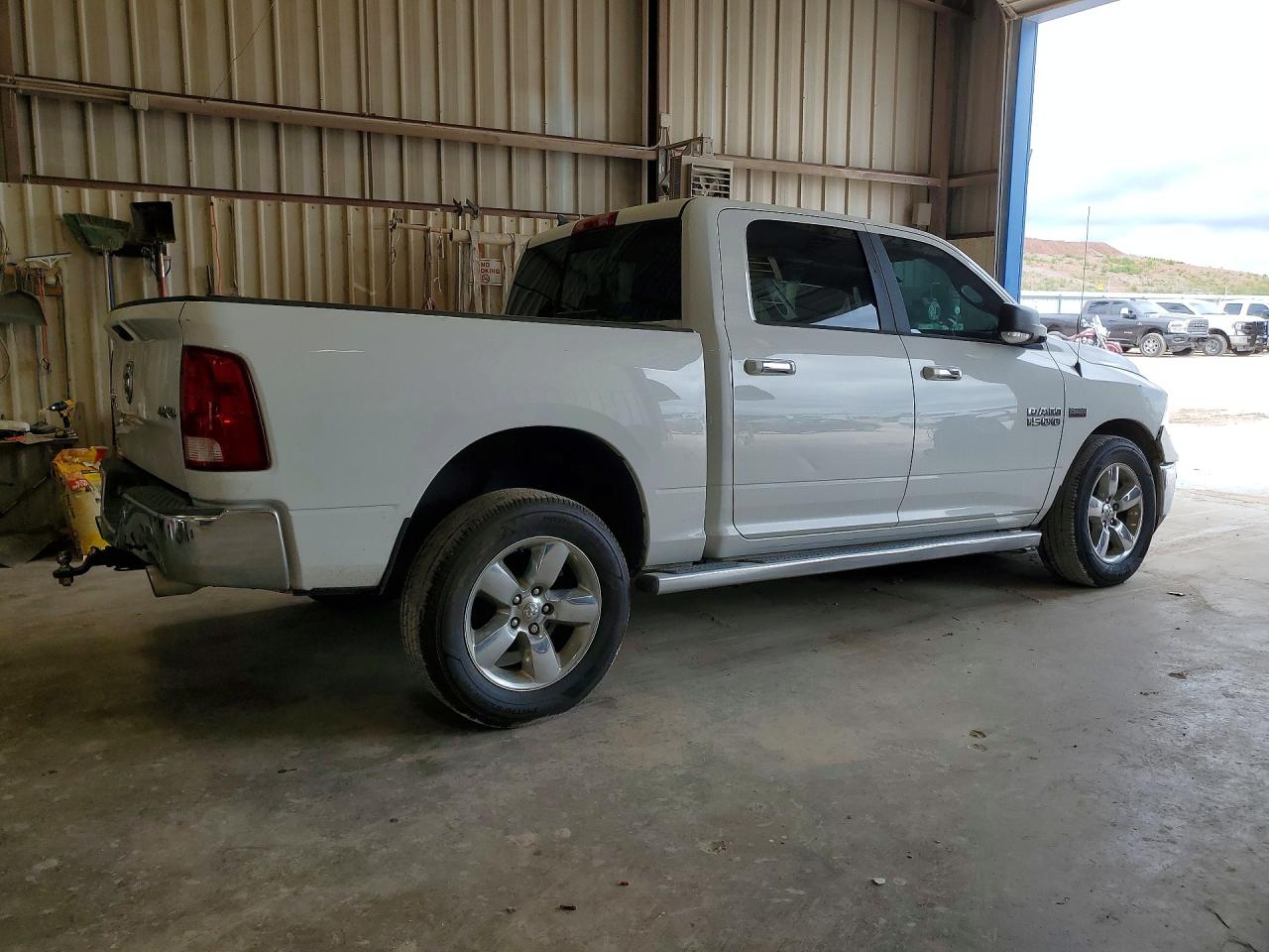 2015 Ram 1500 White vin: 1C6RR7LT7FS767893