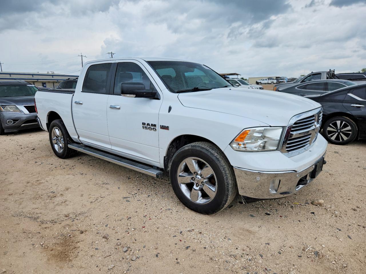 2015 Ram 1500 Slt White vin: 1C6RR7LT7FS767912