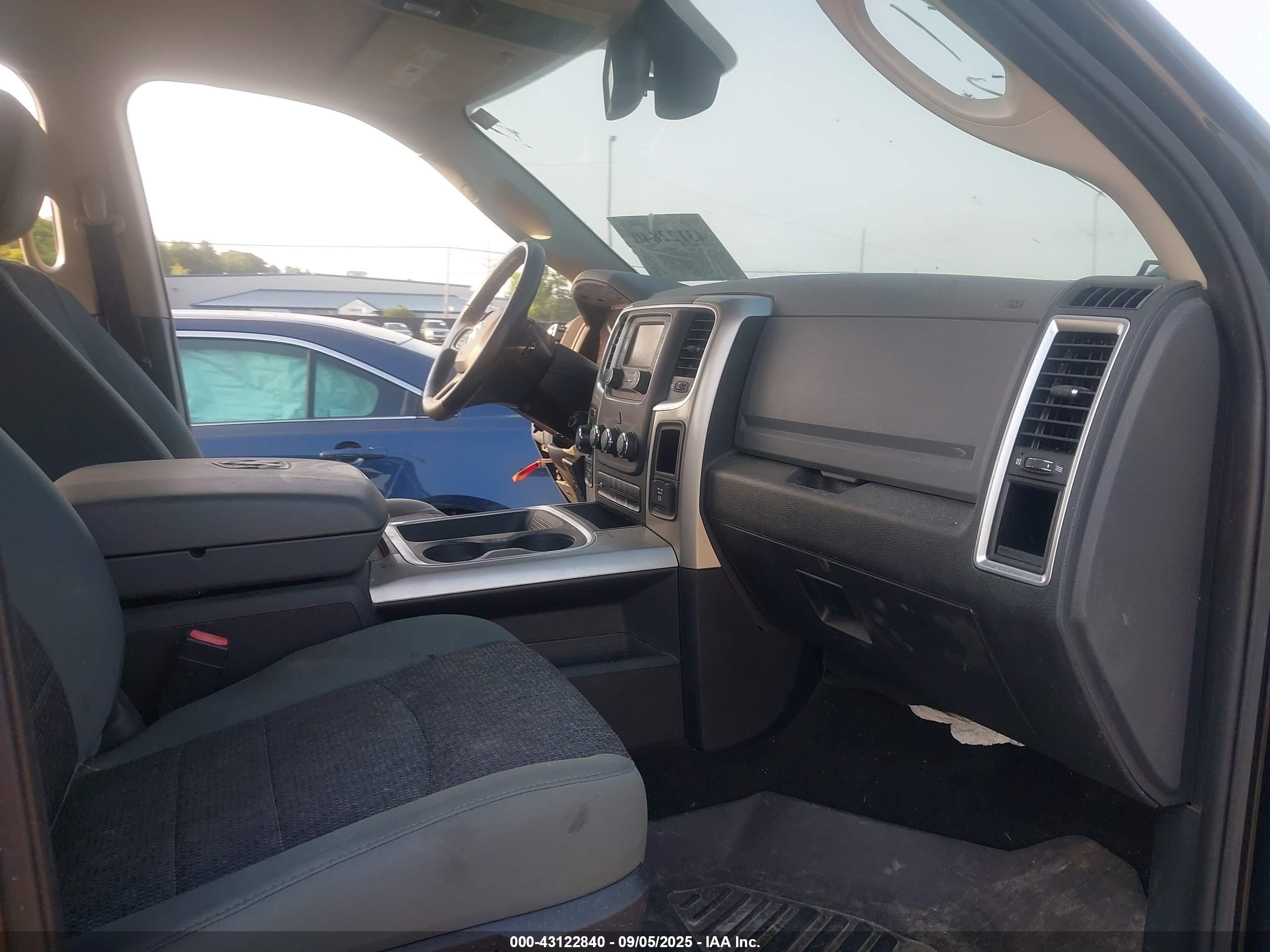 2015 Ram 1500 Big Horn Black vin: 1C6RR7LT7FS772902