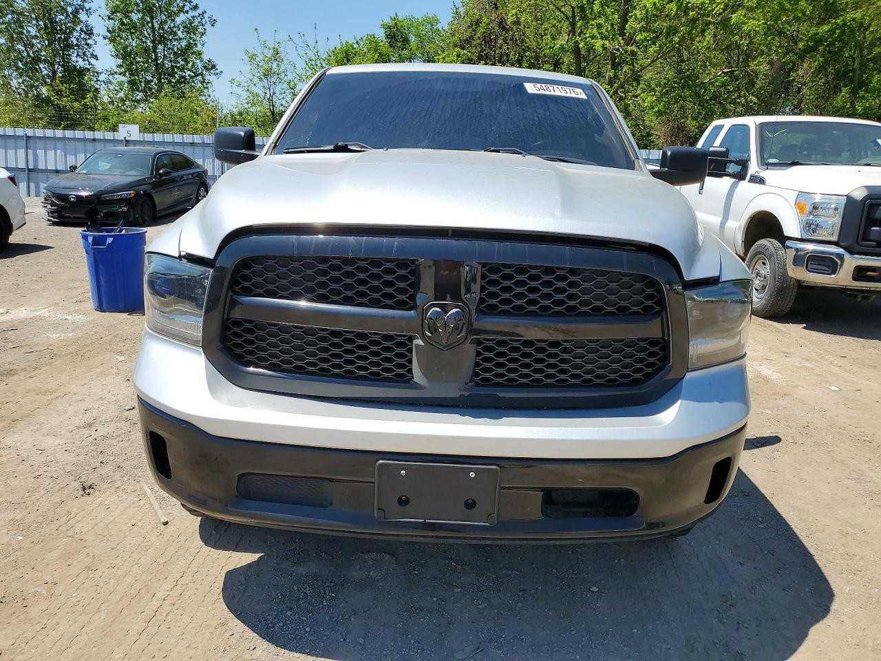 2018 Ram 1500 Slt Silver vin: 1C6RR7LT7JS264860
