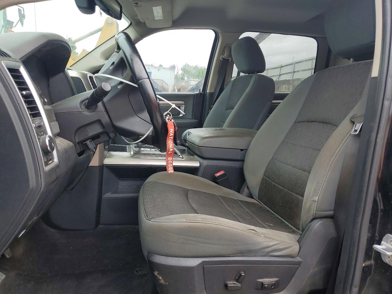 2013 Ram 1500 Slt Black vin: 1C6RR7LT8DS533498