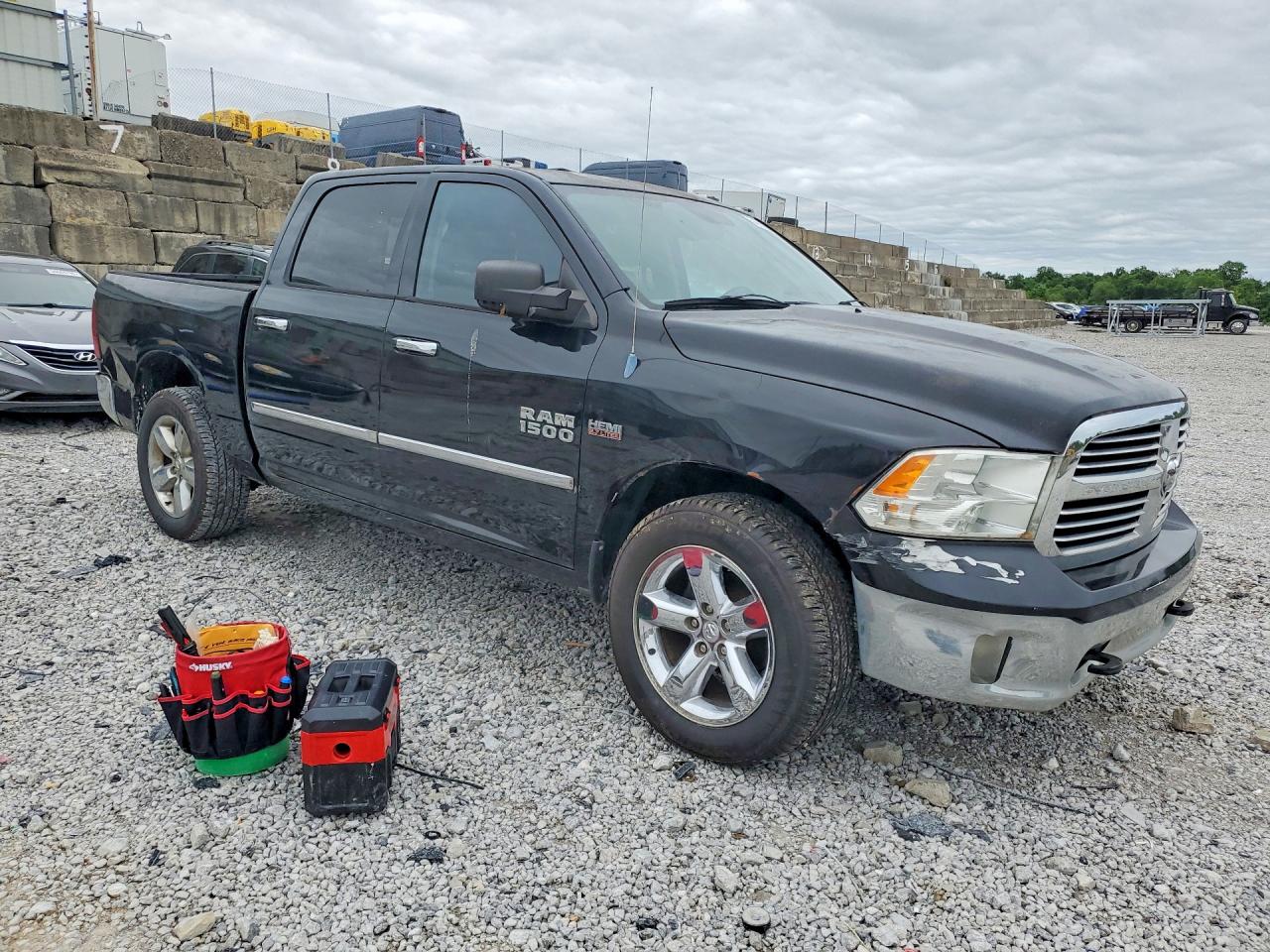 2013 Ram 1500 Slt Black vin: 1C6RR7LT8DS533498