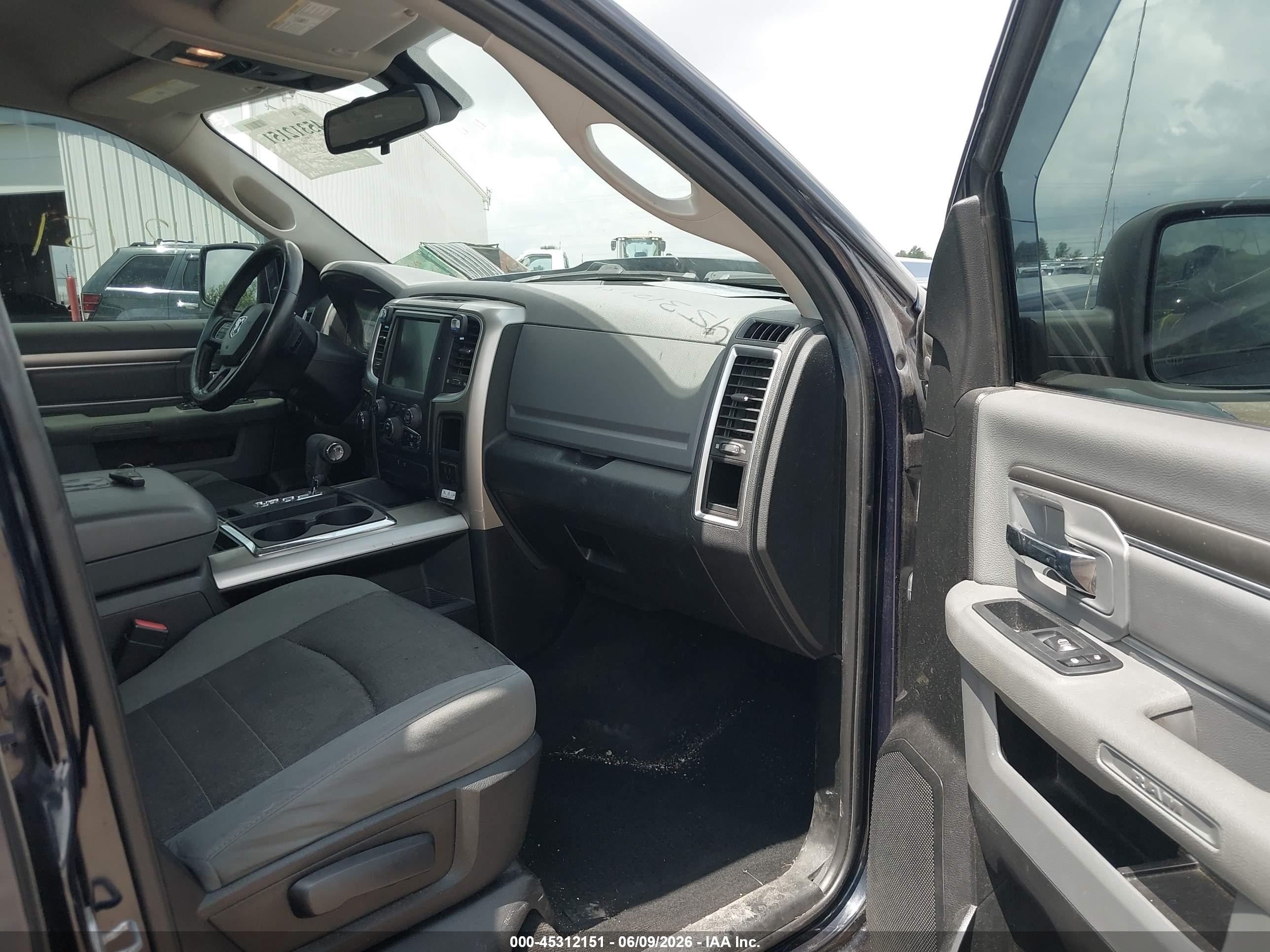 2013 Ram 1500 Big Horn Dark Blue vin: 1C6RR7LT8DS572155