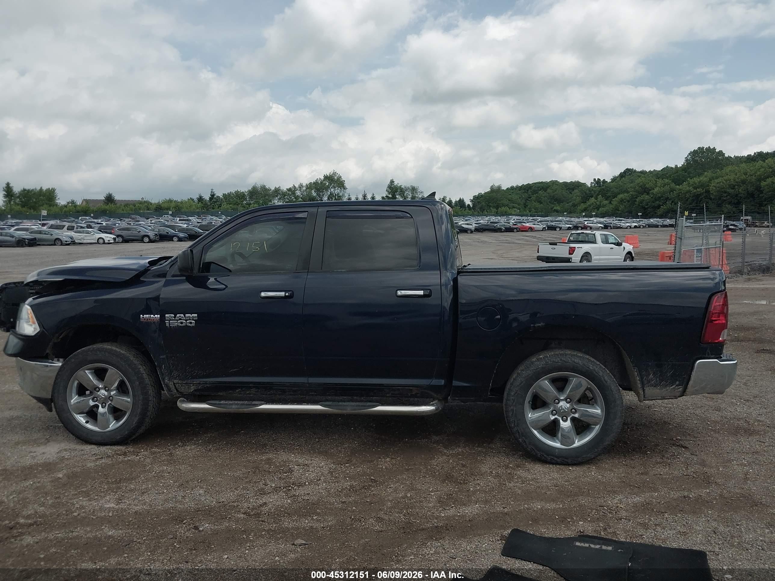 2013 Ram 1500 Big Horn Dark Blue vin: 1C6RR7LT8DS572155
