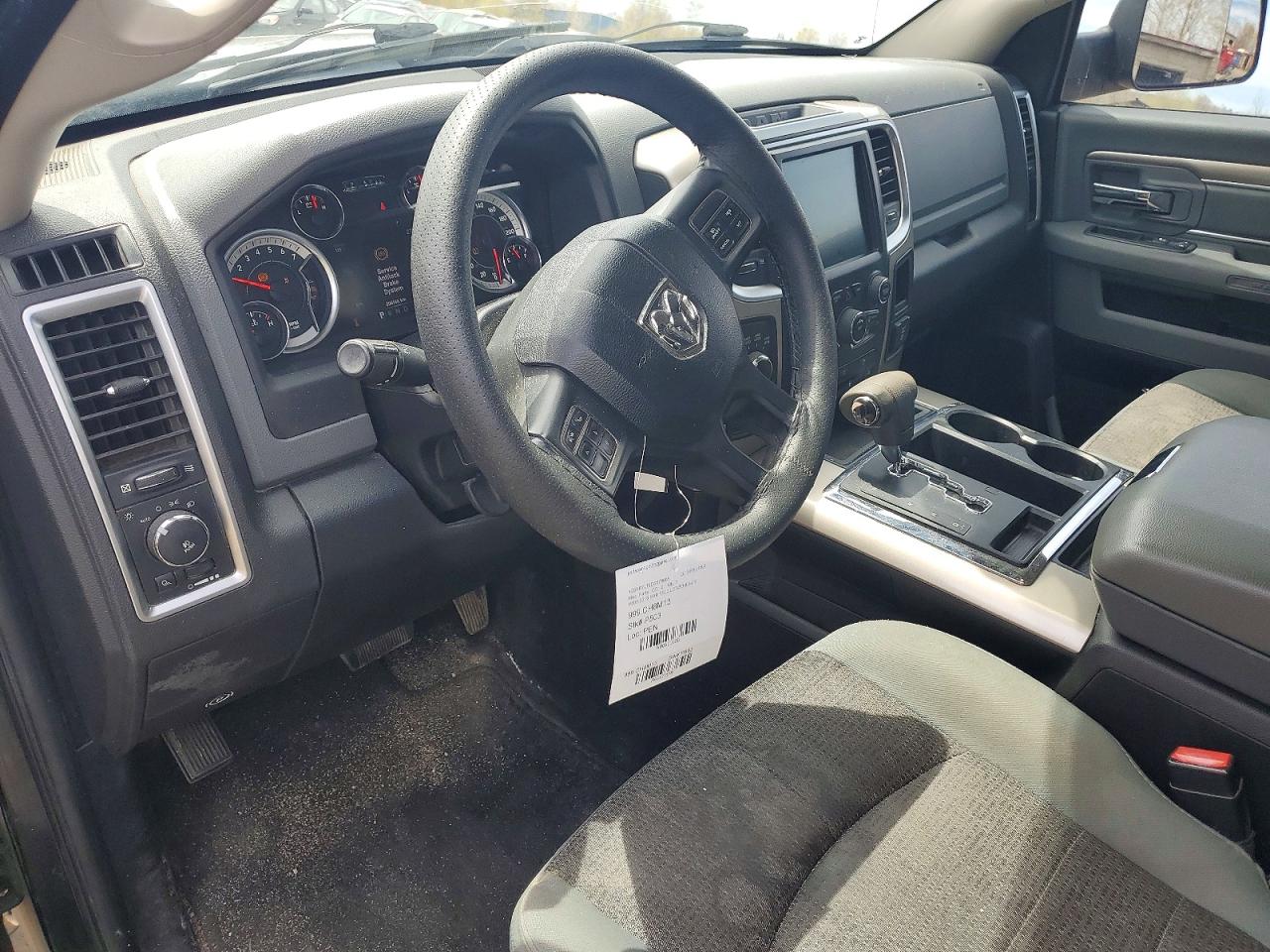 2013 Ram 1500 Slt Black vin: 1C6RR7LT8DS579669