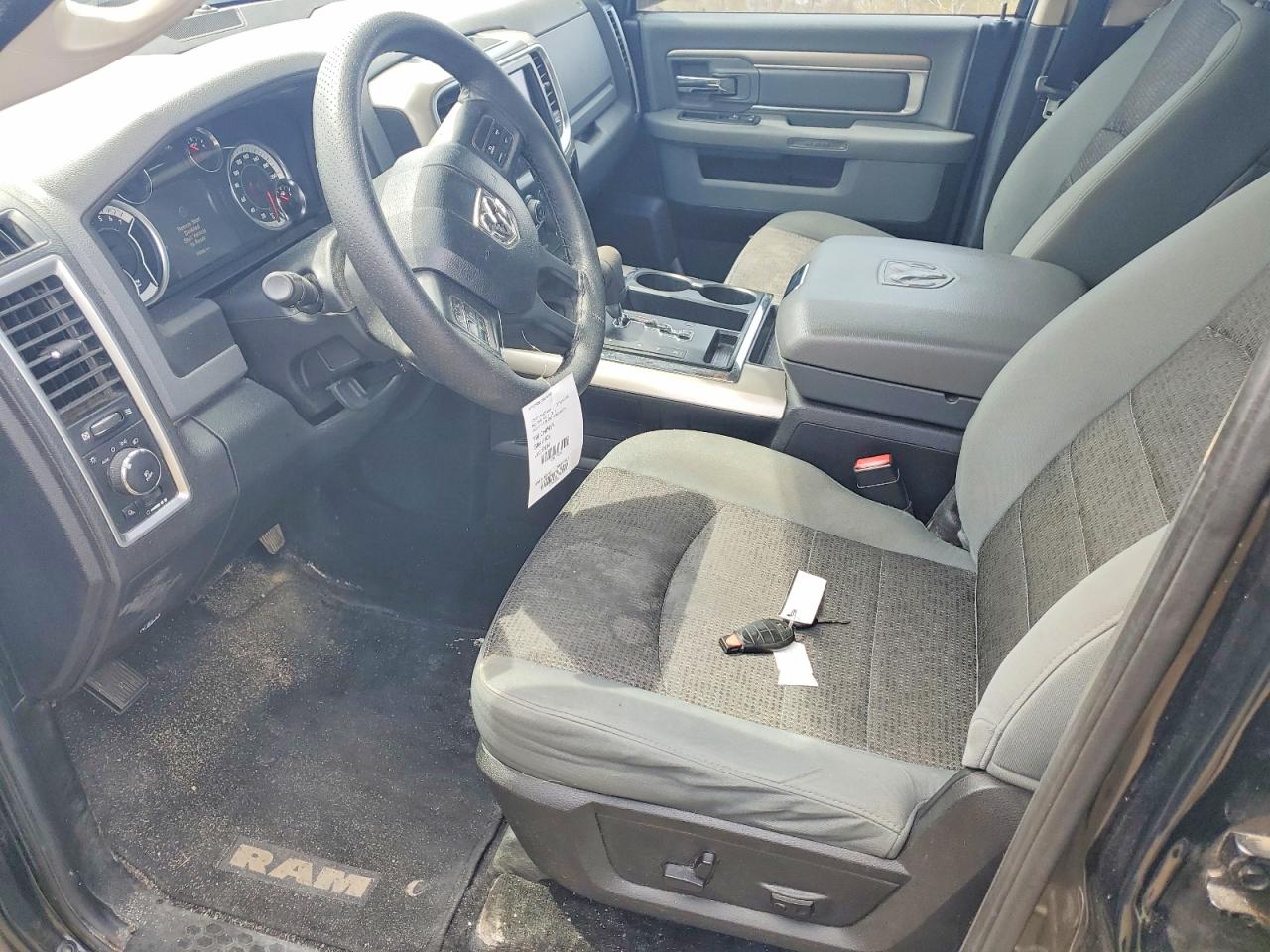2013 Ram 1500 Slt Black vin: 1C6RR7LT8DS579669