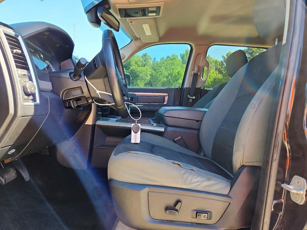 2013 Ram 1500 Slt Black vin: 1C6RR7LT8DS619605