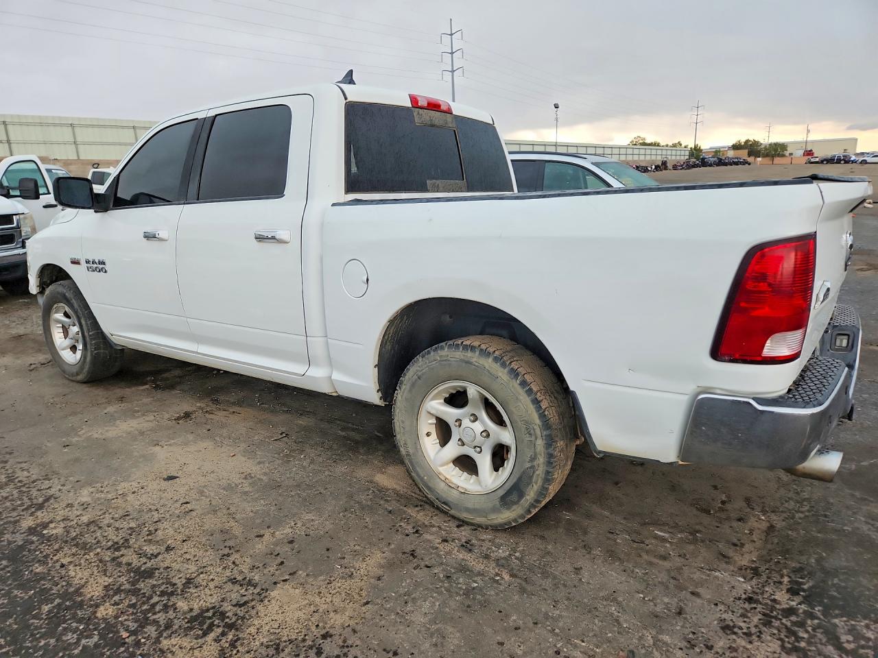 2013 Ram 1500 Slt White vin: 1C6RR7LT8DS683532