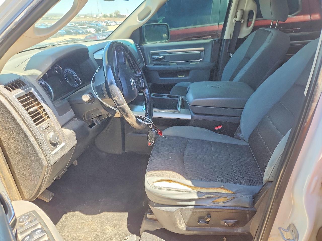 2013 Ram 1500 Slt White vin: 1C6RR7LT8DS683532