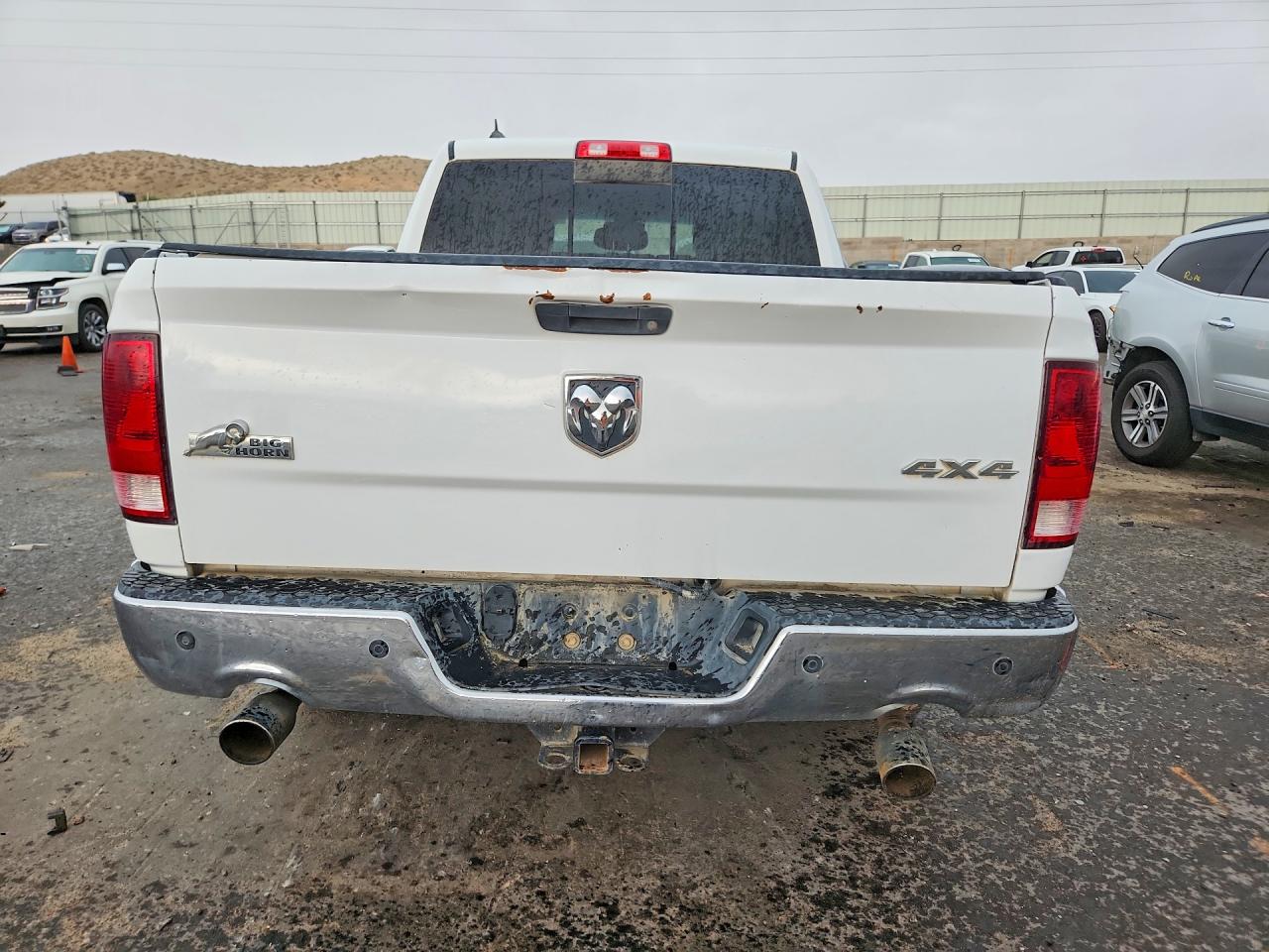 2013 Ram 1500 Slt White vin: 1C6RR7LT8DS683532