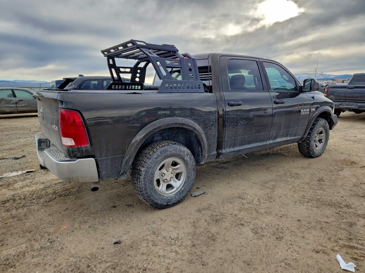2014 Ram 1500 Slt Brown vin: 1C6RR7LT8ES412603