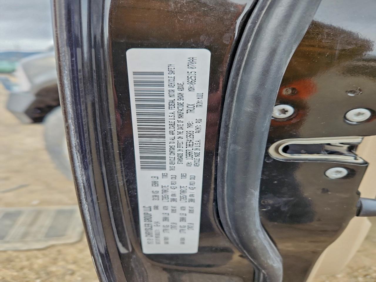 2014 Ram 1500 Slt Brown vin: 1C6RR7LT8ES412603