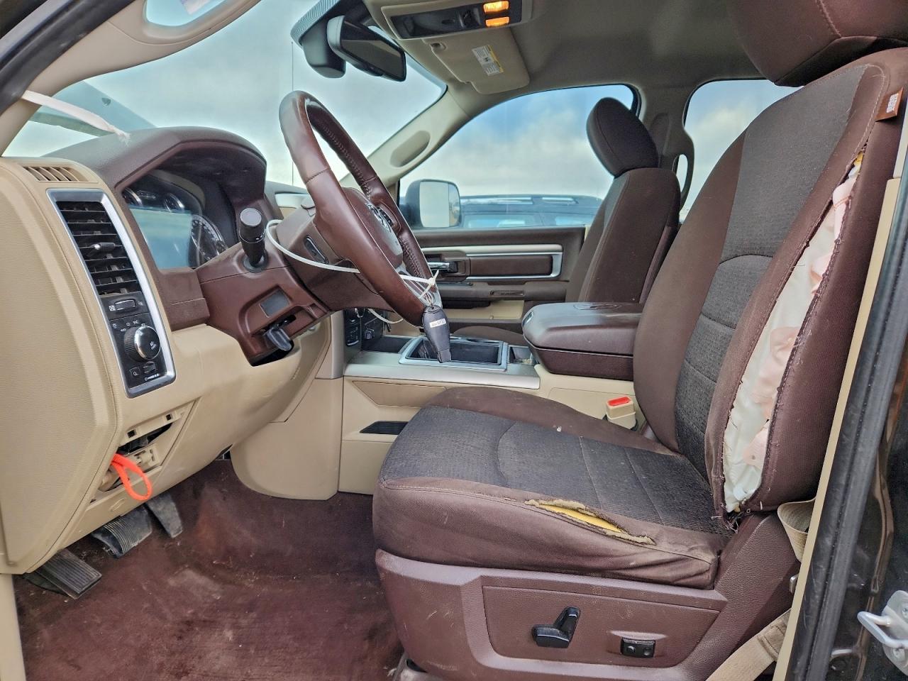 2014 Ram 1500 Slt Brown vin: 1C6RR7LT8ES412603