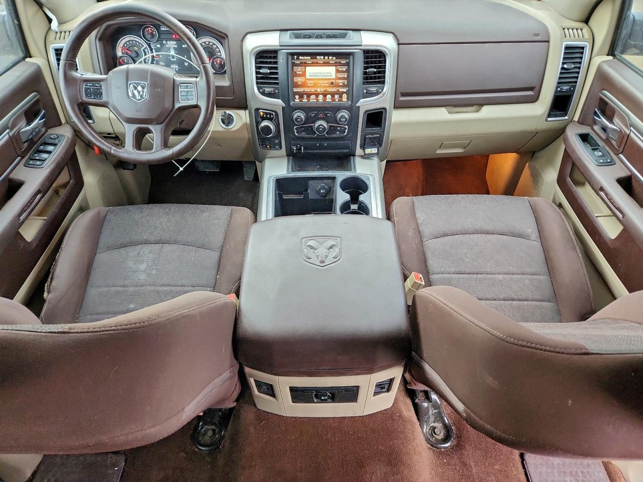 2014 Ram 1500 Slt Brown vin: 1C6RR7LT8ES412603