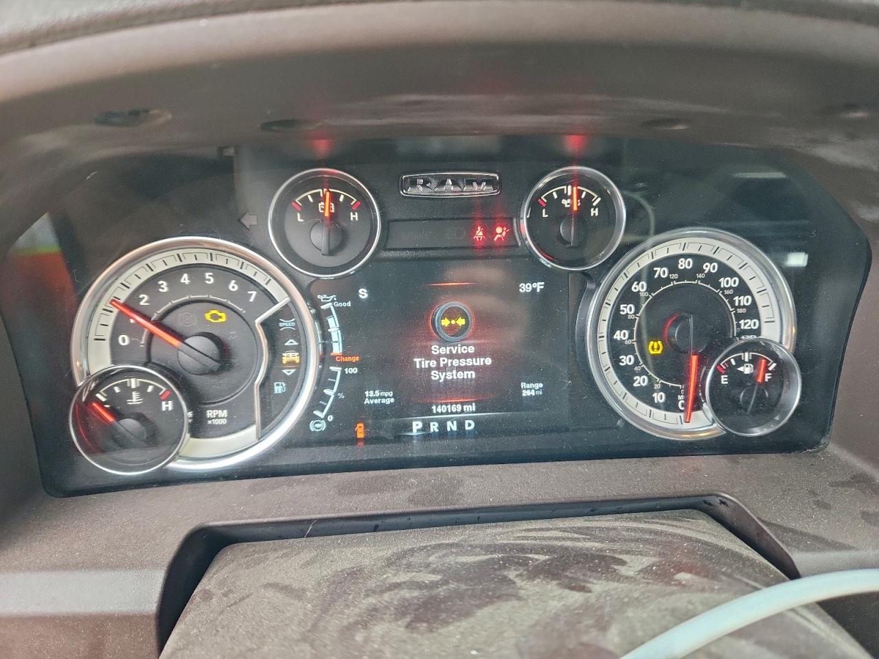 2014 Ram 1500 Slt Brown vin: 1C6RR7LT8ES412603