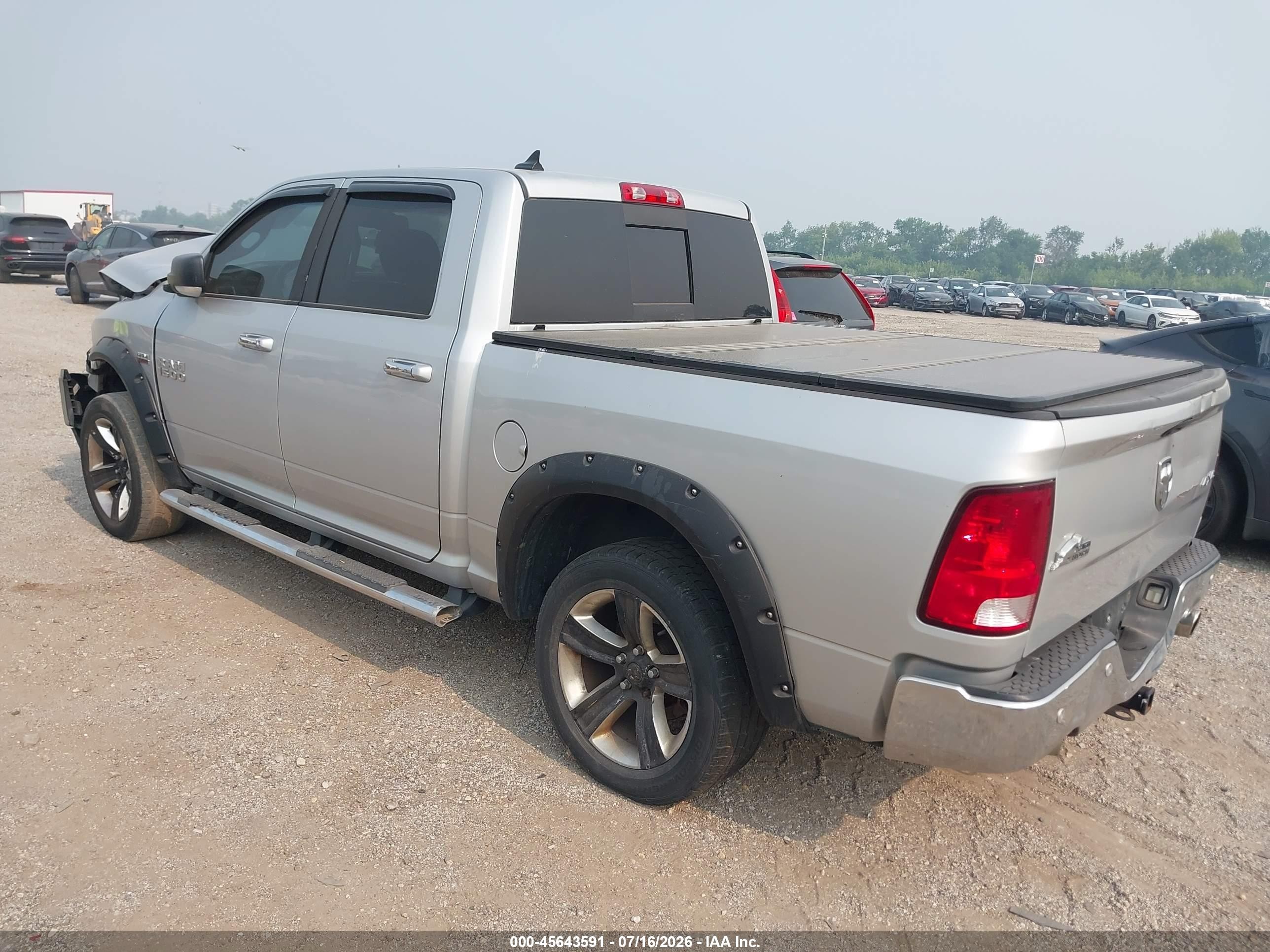 2014 Ram 1500 Big Horn Серебряный vin: 1C6RR7LT8ES468265
