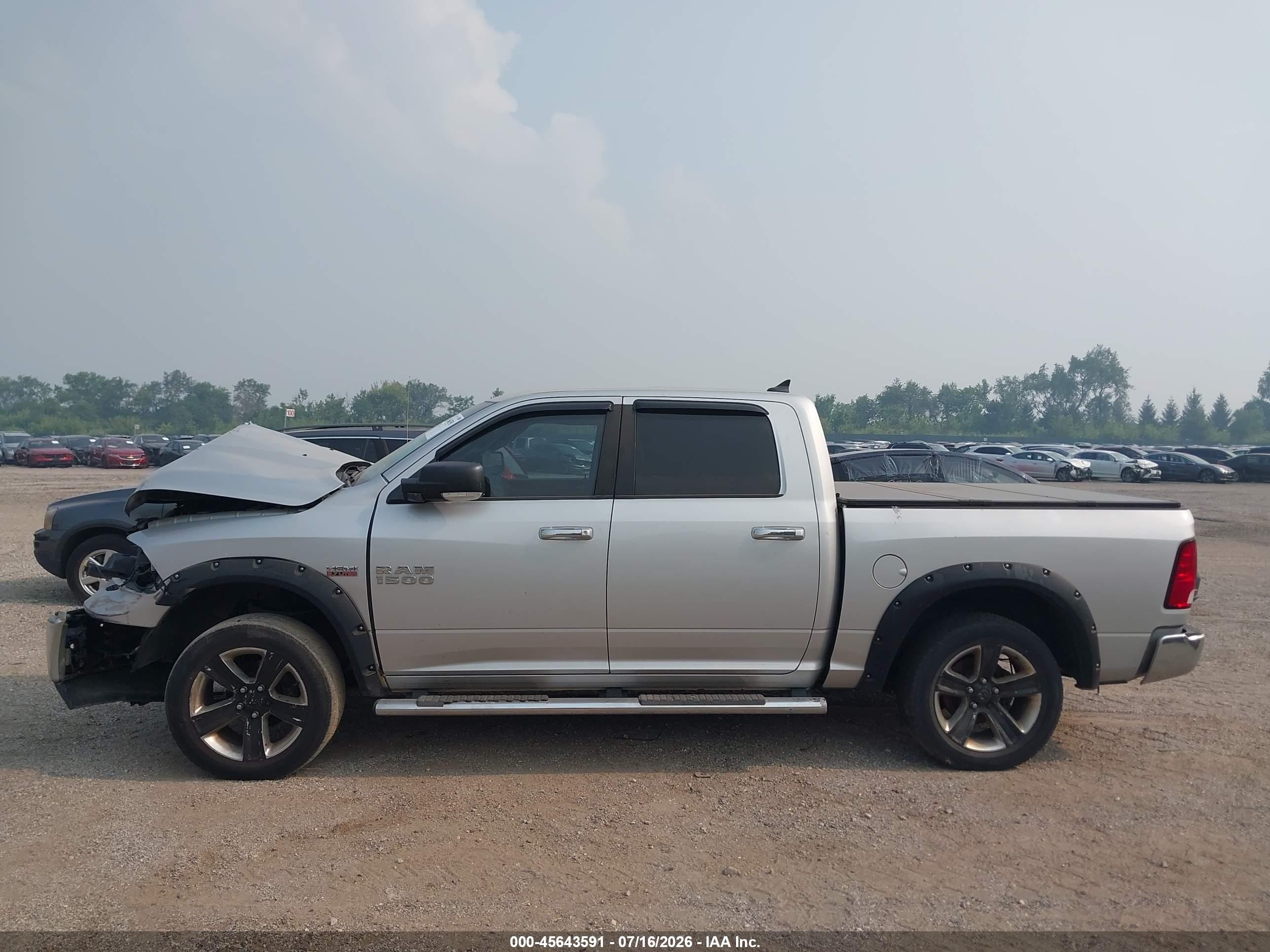 2014 Ram 1500 Big Horn Серебряный vin: 1C6RR7LT8ES468265