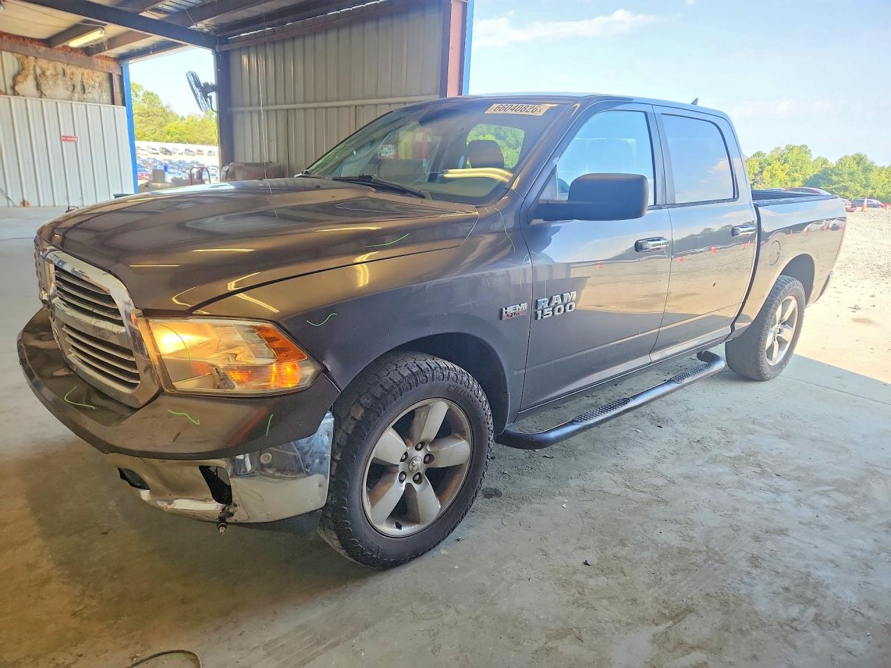 2015 Ram 1500 Slt Gray vin: 1C6RR7LT8FS610339