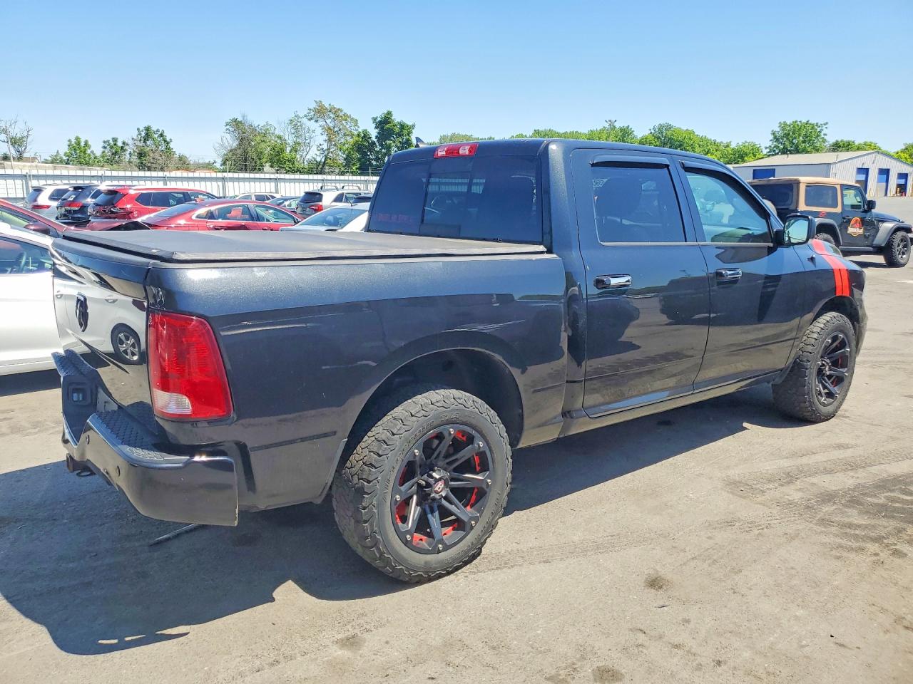 2015 Ram 1500 Slt Black vin: 1C6RR7LT8FS697224