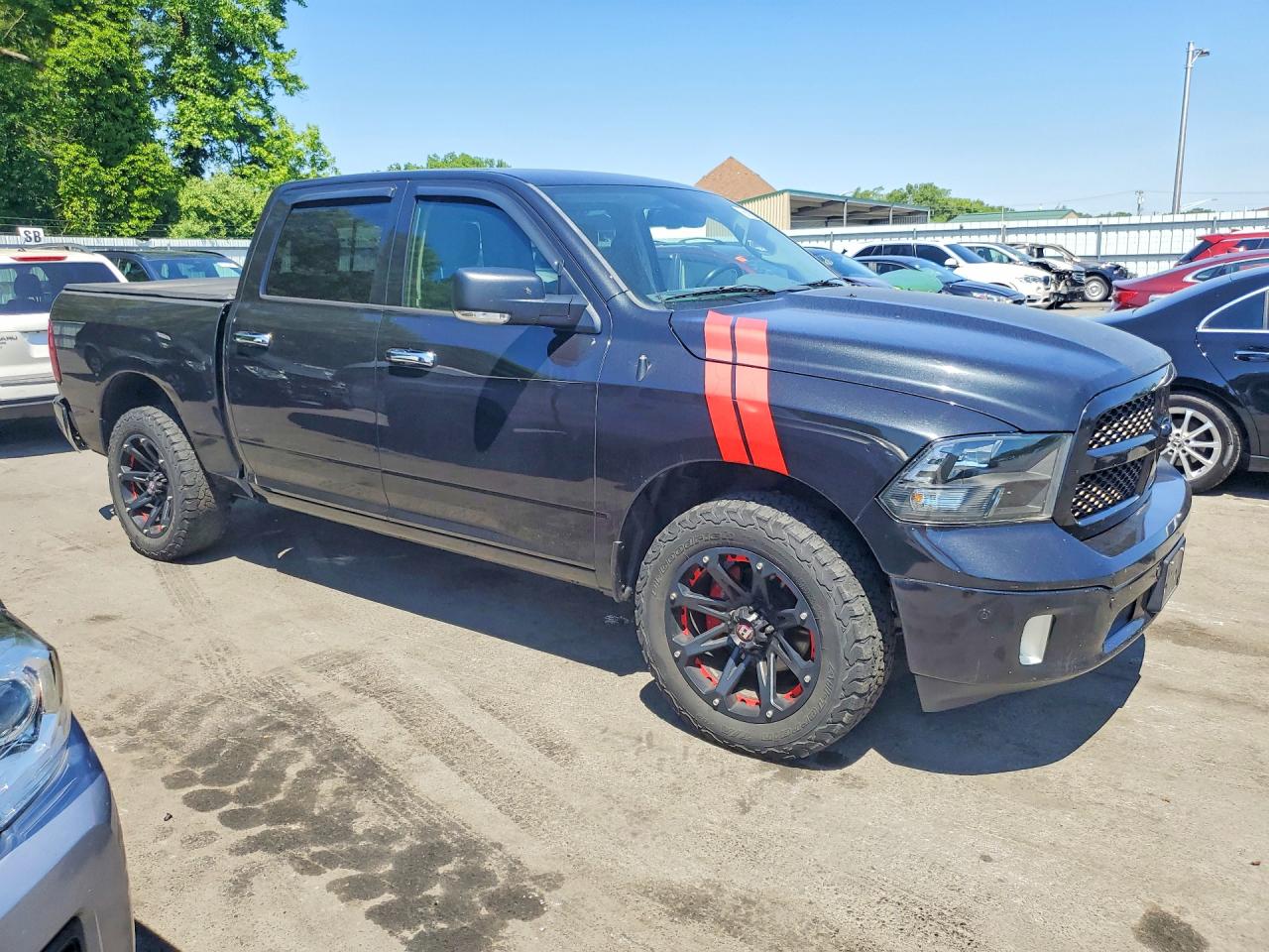 2015 Ram 1500 Slt Black vin: 1C6RR7LT8FS697224