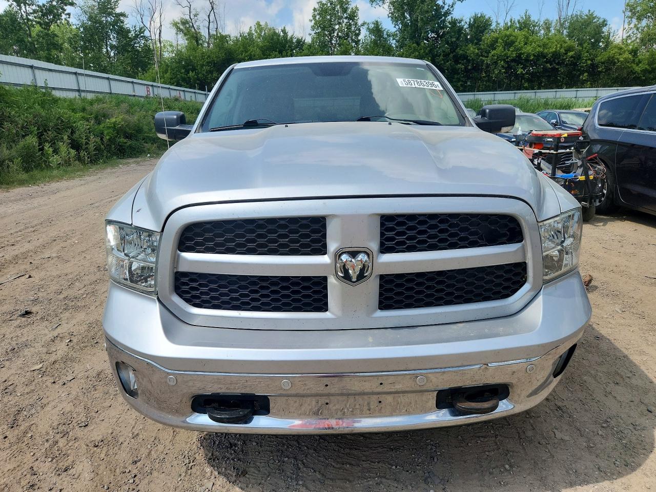 2015 Ram 1500 Slt Silver vin: 1C6RR7LT8FS697448