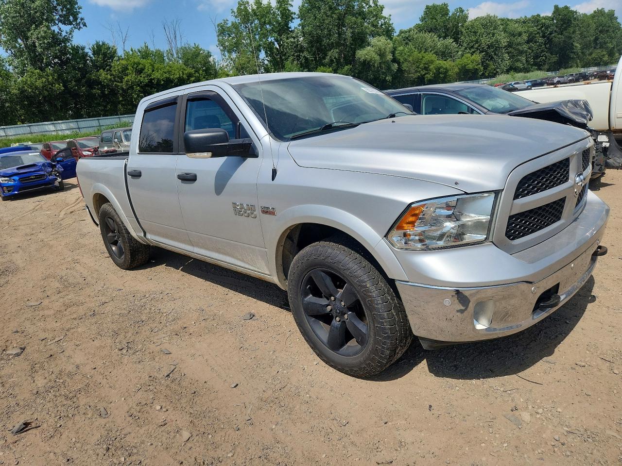 2015 Ram 1500 Slt Silver vin: 1C6RR7LT8FS697448