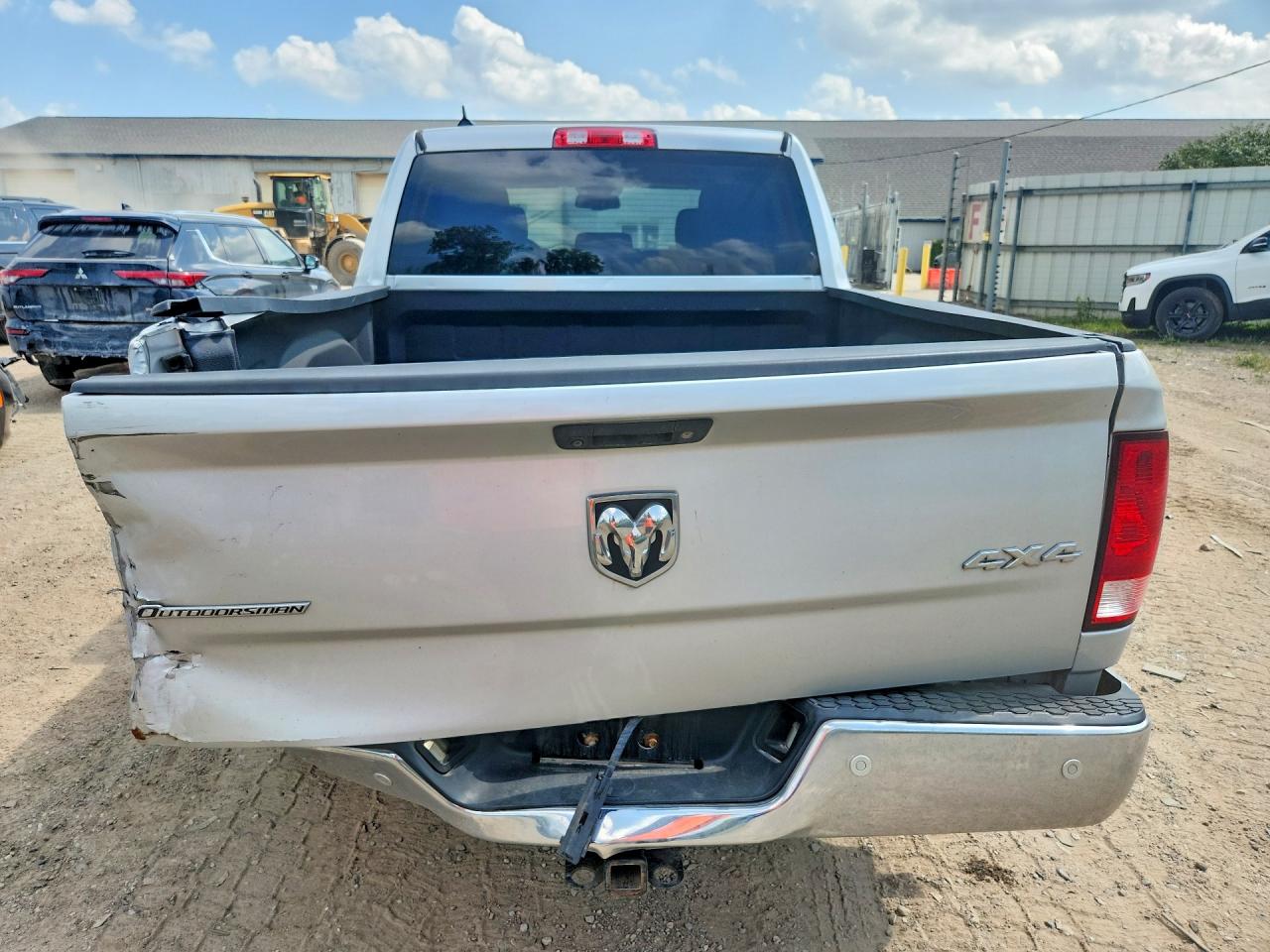 2015 Ram 1500 Slt Silver vin: 1C6RR7LT8FS697448