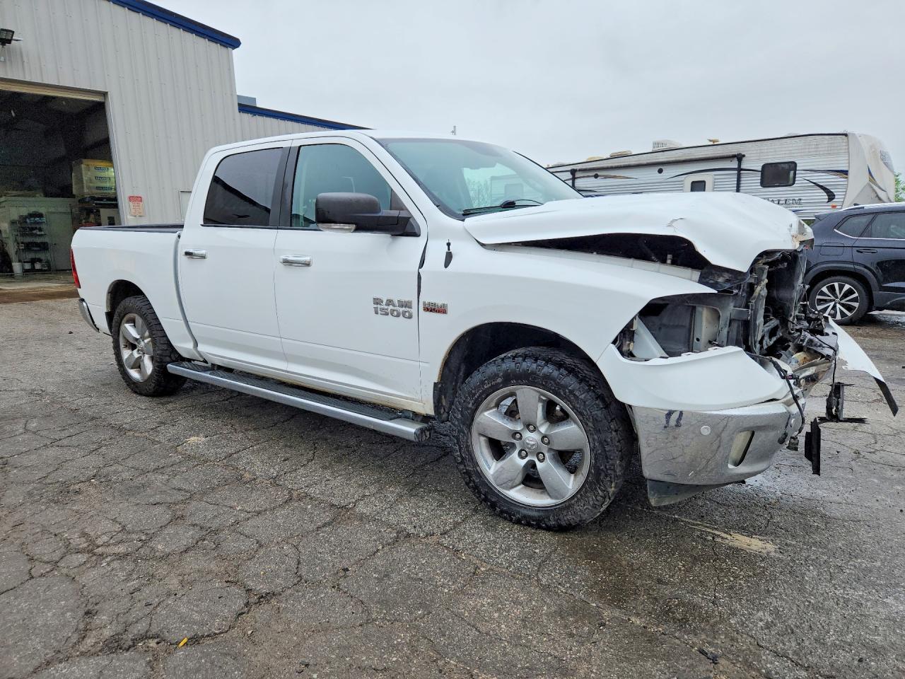 2015 Ram 1500 Slt White vin: 1C6RR7LT8FS788901