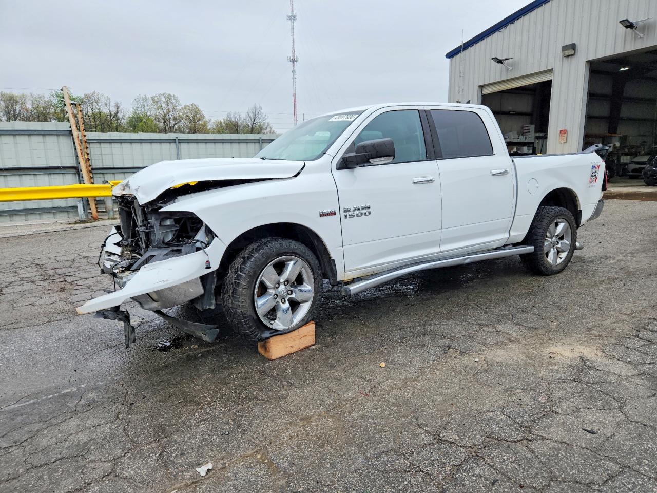 2015 Ram 1500 Slt White vin: 1C6RR7LT8FS788901