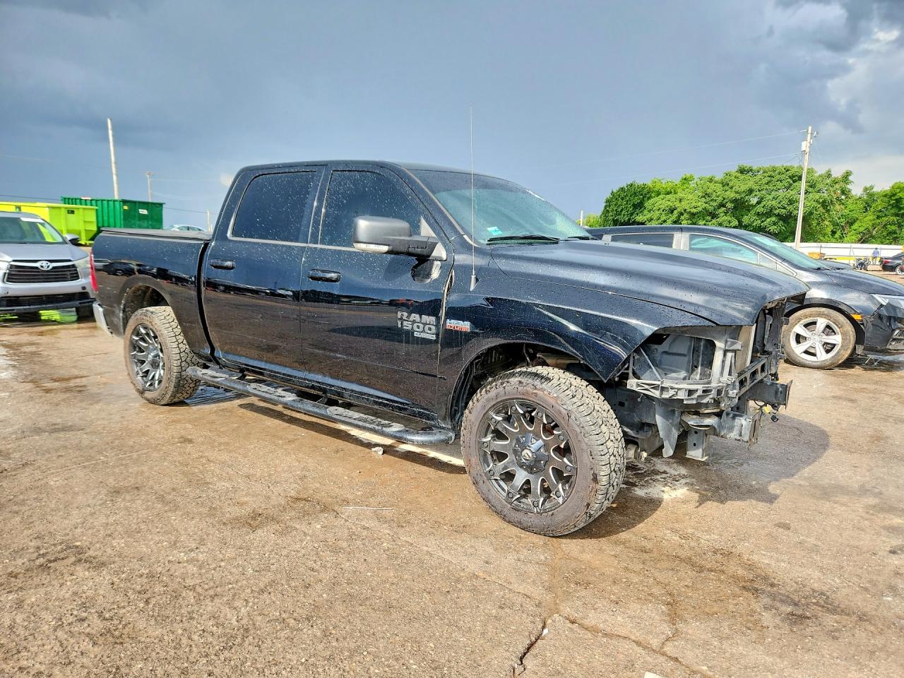 2019 Ram 1500 Classic Slt Black vin: 1C6RR7LT8KS639026