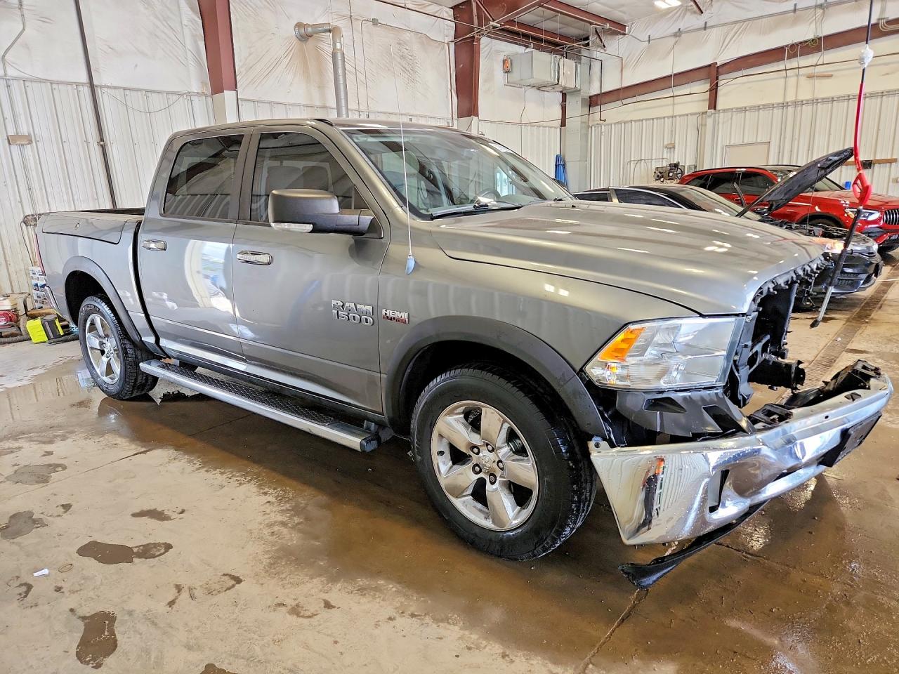 2013 Ram 1500 Slt Silver vin: 1C6RR7LT9DS505404