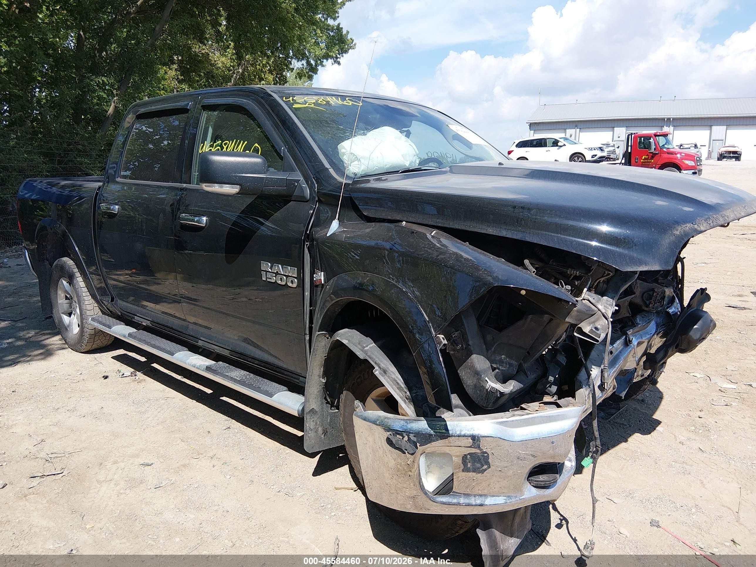 2013 Ram 1500 Outdoorsman Black vin: 1C6RR7LT9DS510943