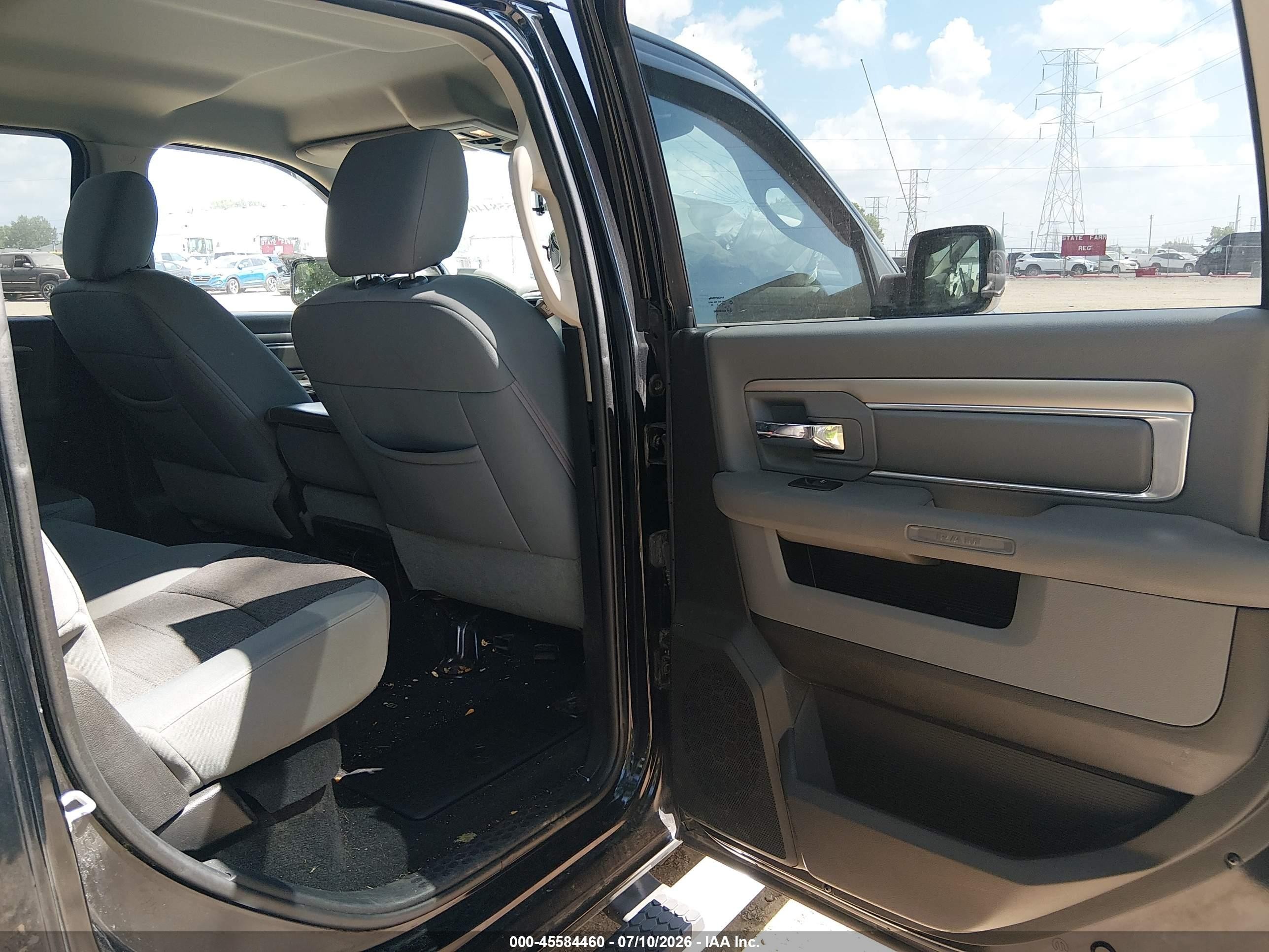 2013 Ram 1500 Outdoorsman Black vin: 1C6RR7LT9DS510943
