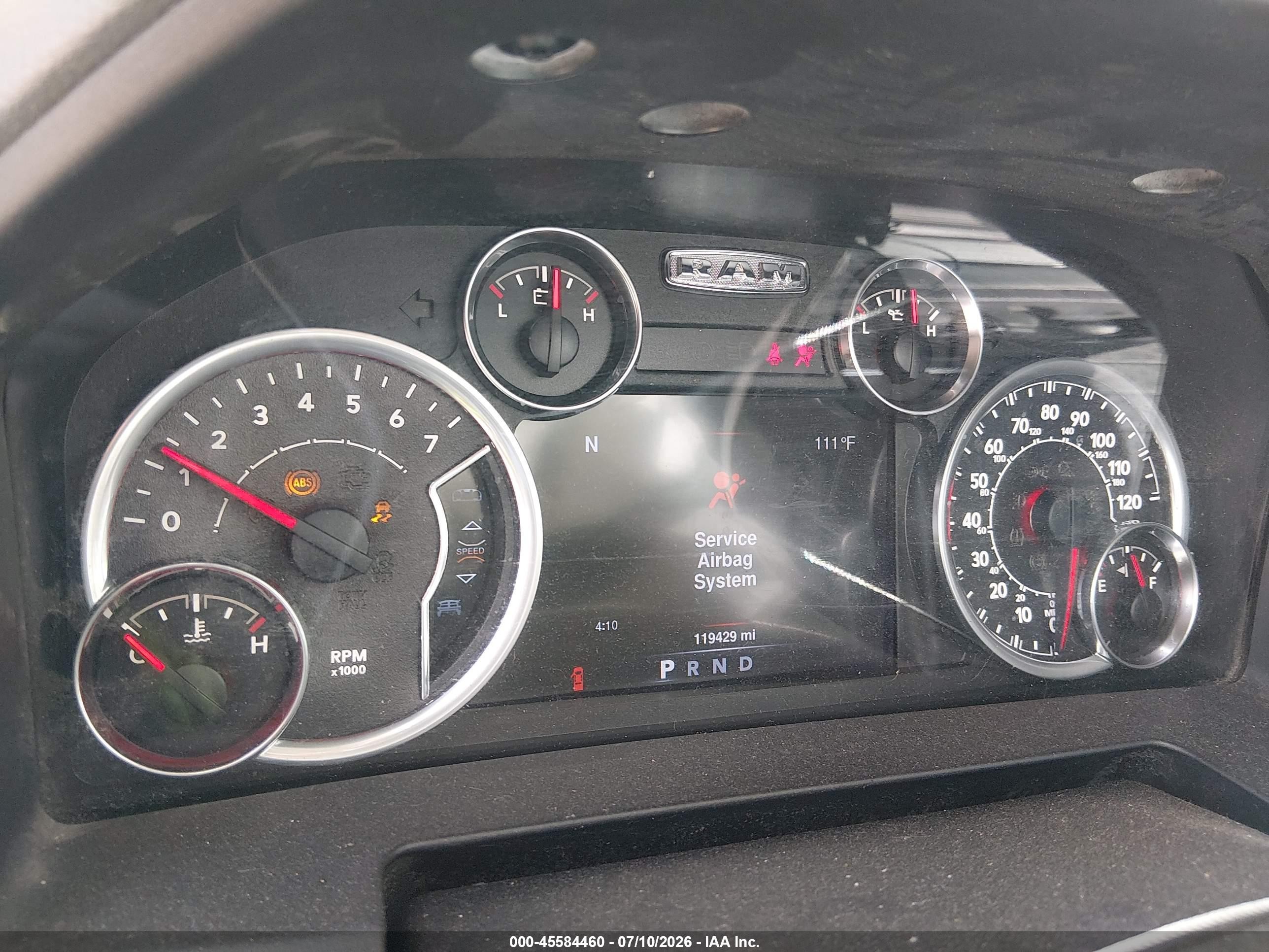 2013 Ram 1500 Outdoorsman Black vin: 1C6RR7LT9DS510943