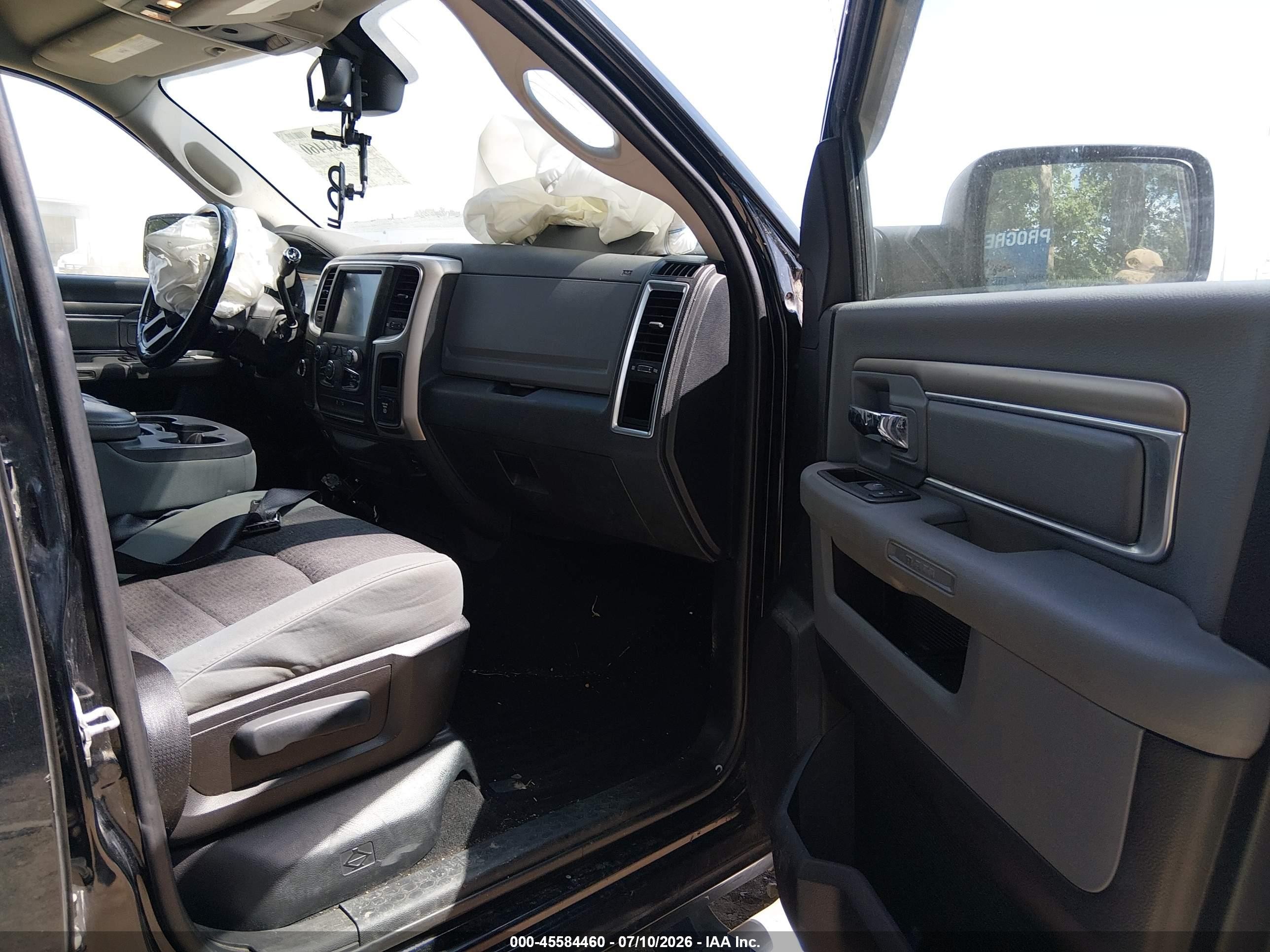2013 Ram 1500 Outdoorsman Black vin: 1C6RR7LT9DS510943